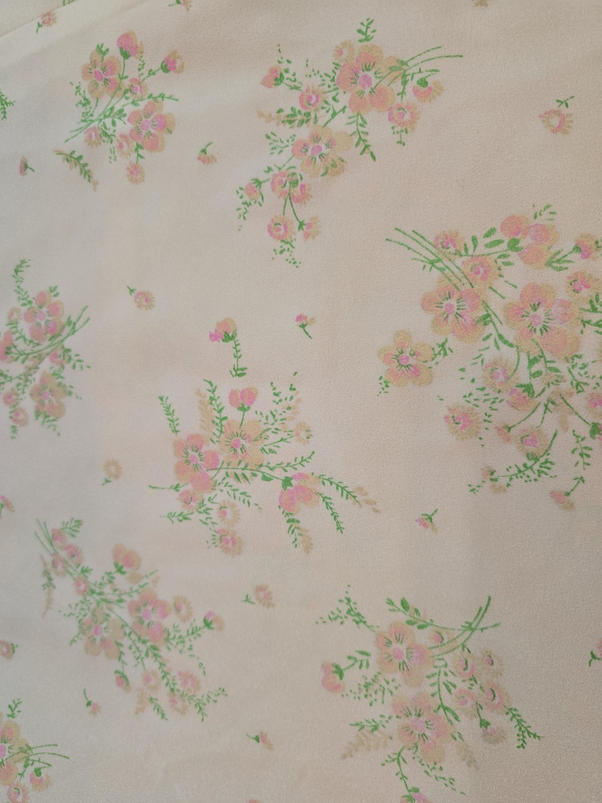 1970s Floral Halter Maxi Dress with Ruffle Trim
