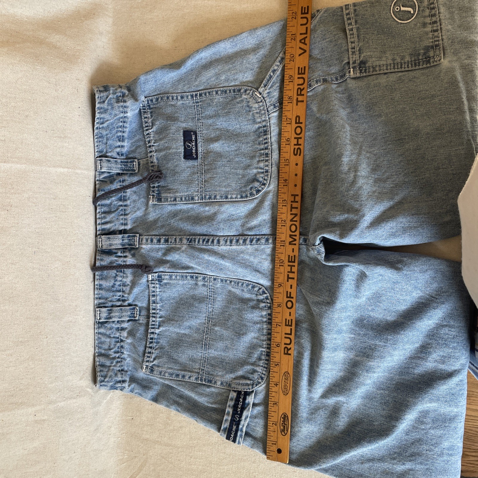 VTG Jordache Carpenter Jeans 1970’s Size 15/16 Light Wash Wide Leg