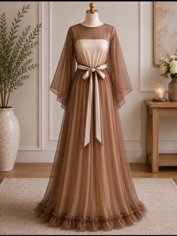 Vintage 1970’s Celyce Designs Inc Evening Gown Size 14