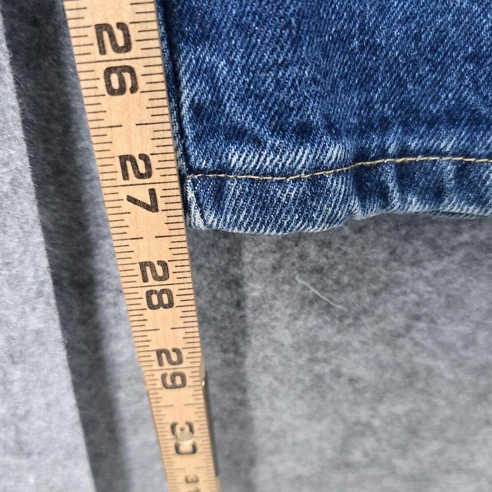Vintage Zena High Waisted Mom Jeans Blue Tapered Leg Made in USA Womens Size 5