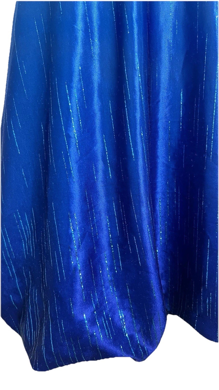 Vintage Y2K JUMP Apparel Blue Ombré Prom/Evening Dress Size Juniors 13/14