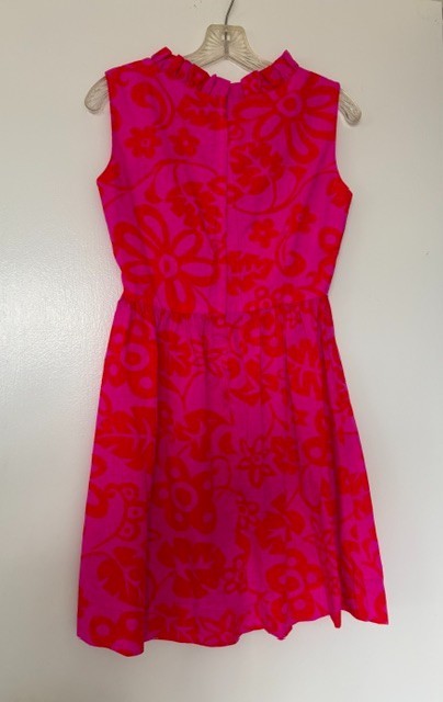 LILA Honolulu MINI Dress Hawaiian Resort PSYCHEDELIC MOD RETRO SMALL