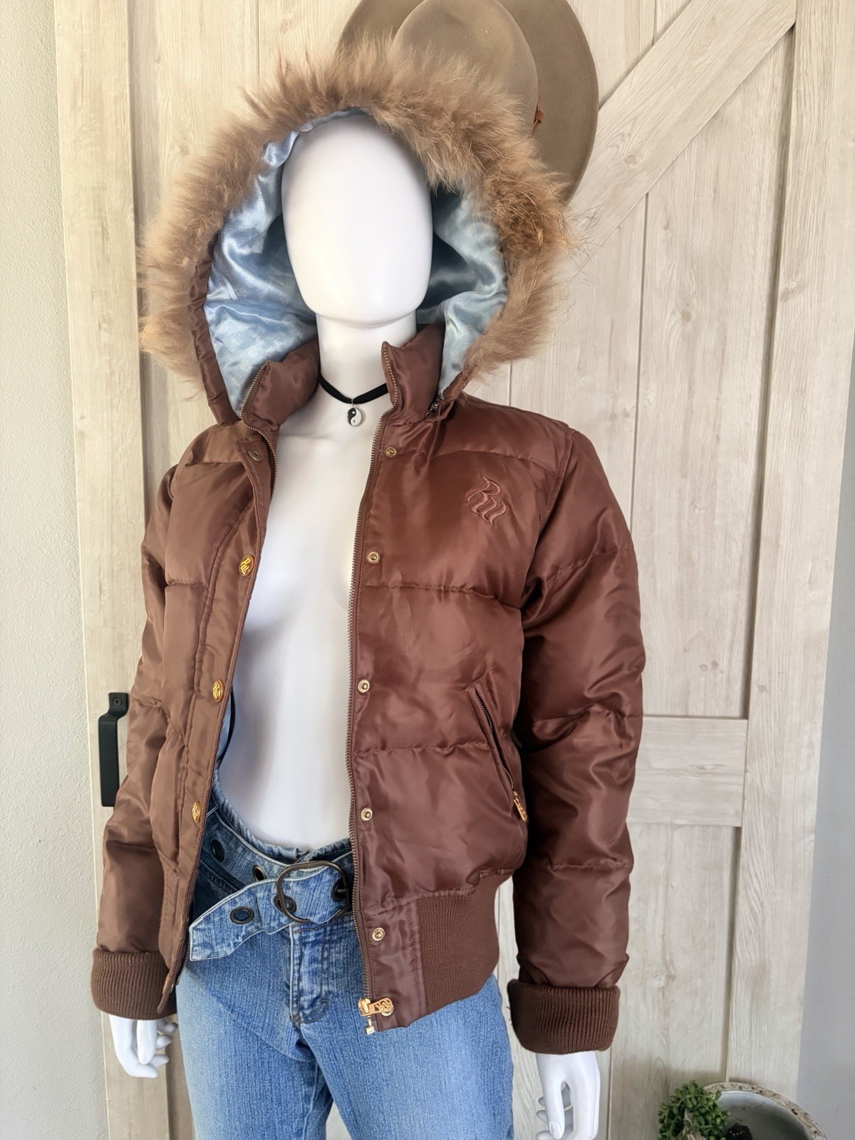 Vintage Y2K RocaWear Down Puffer Jacket