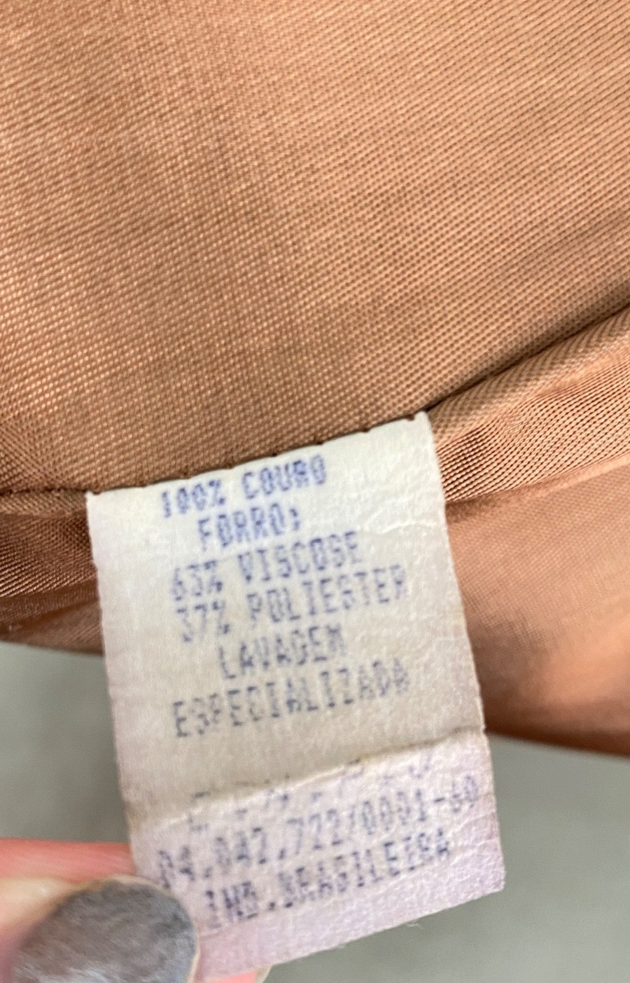 Vintage 1970s brown leather jacket caramel light orange jacket Pusco Mexico M