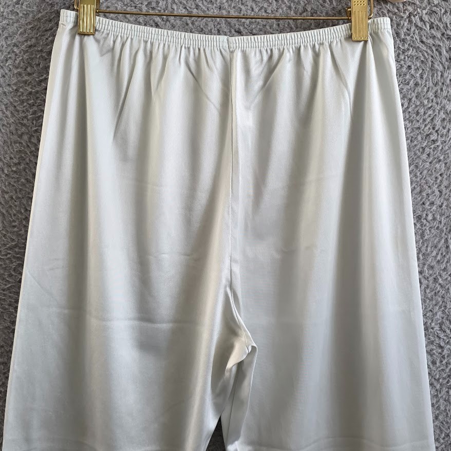 Vintage Vanity Fair Sleepware Pants Small Gray Elastic Waist nylon ANTRON III