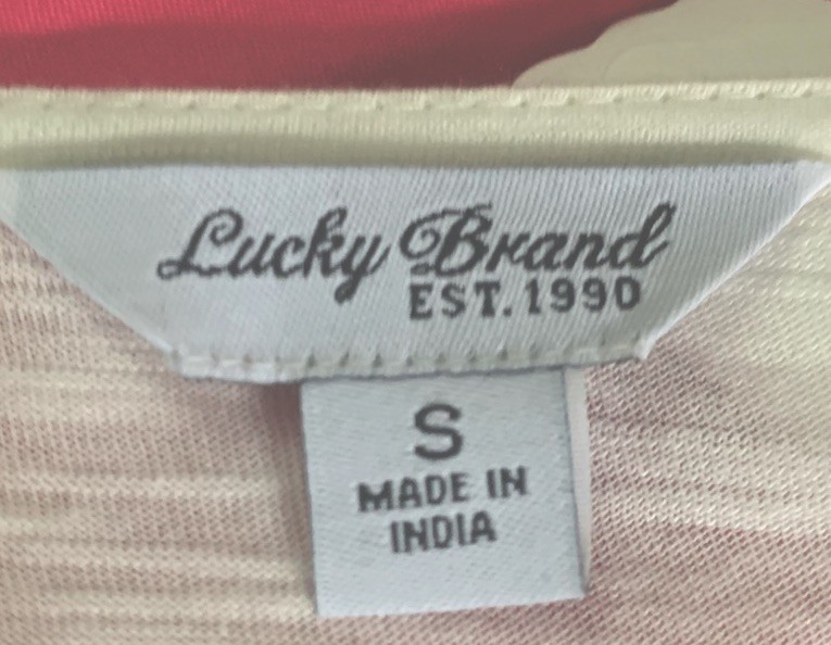 Lucky Brand Vintage Hippie Woman’s Toos