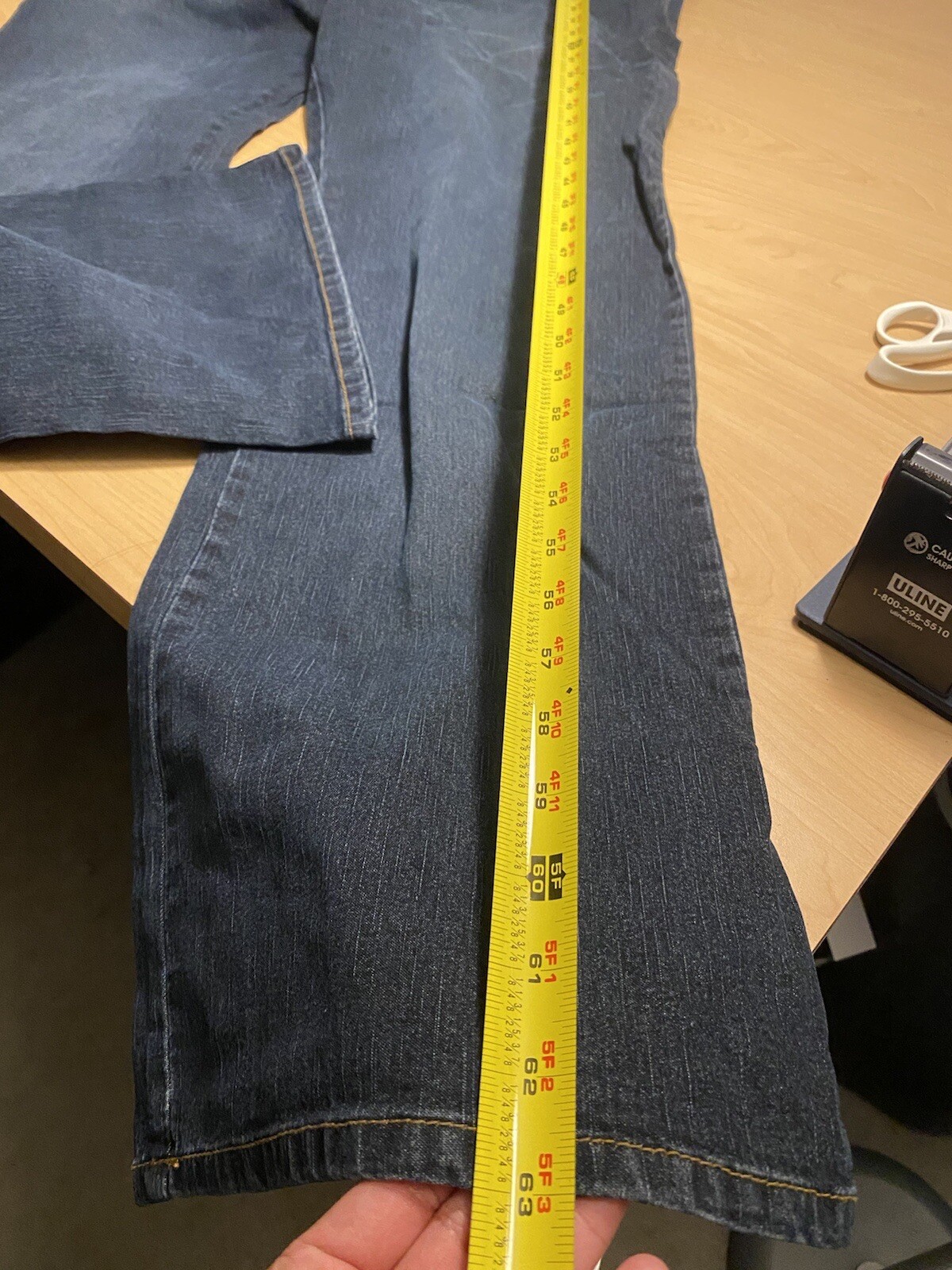 Vintage Sunshine Apparel Denim Jumpsuit Women’s Size 20W NOS Deadstock New