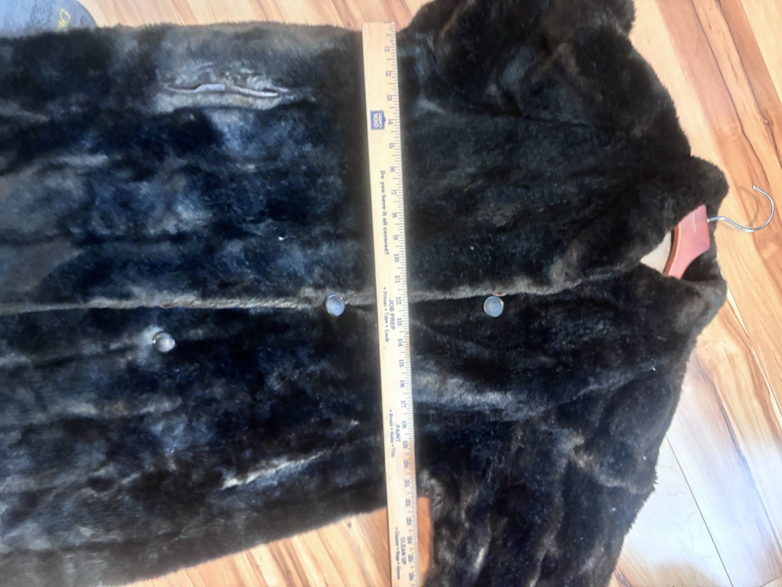 VINTAGE Sportowne Futur Women Faux Fur Coat Reversible Raincoat Jacket Sz 12? L?