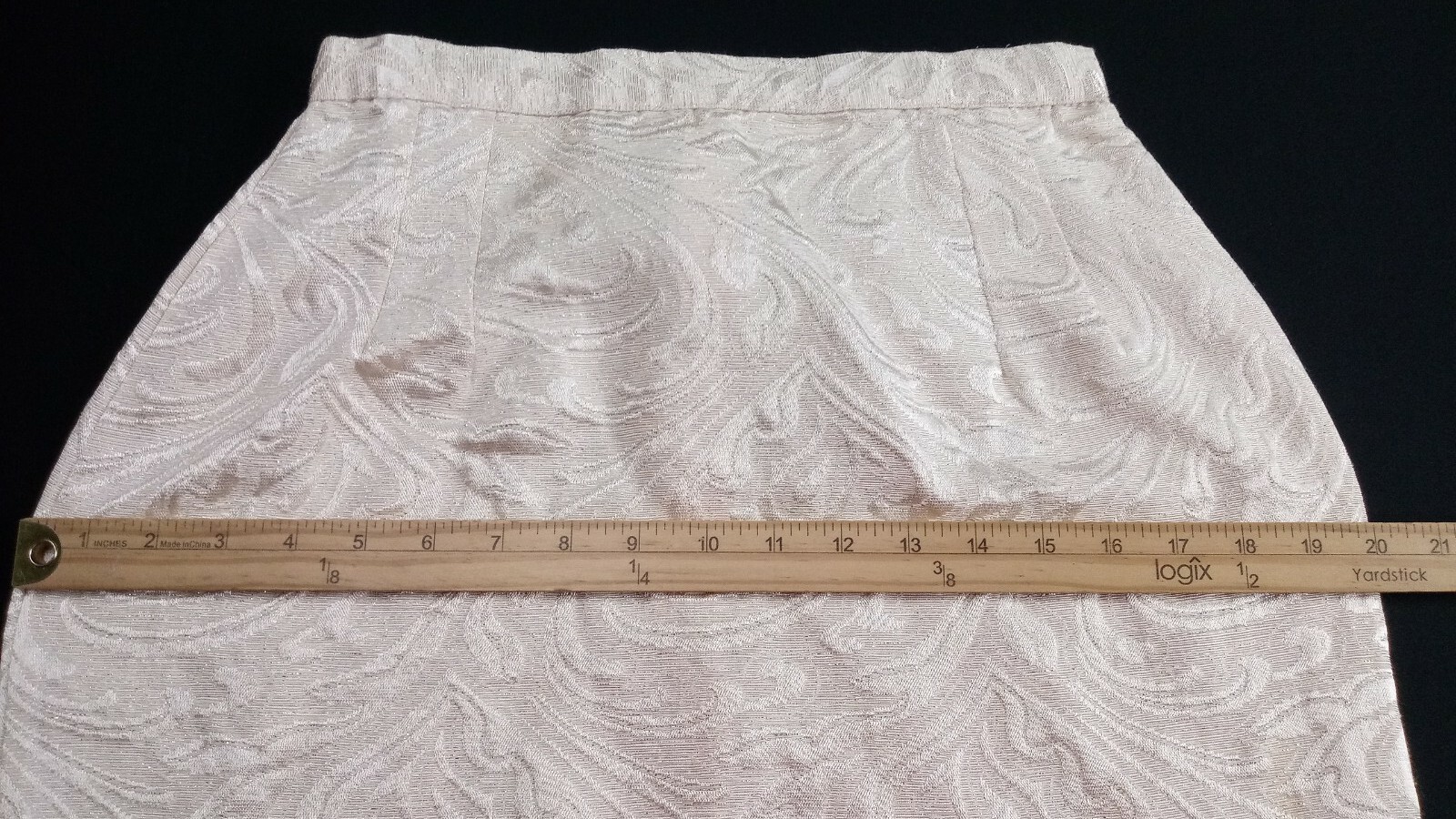 Vintage Cachet by Bari Protas Women’s Ivory Tapestry Elegant Suit Sz 10 Set 2pc