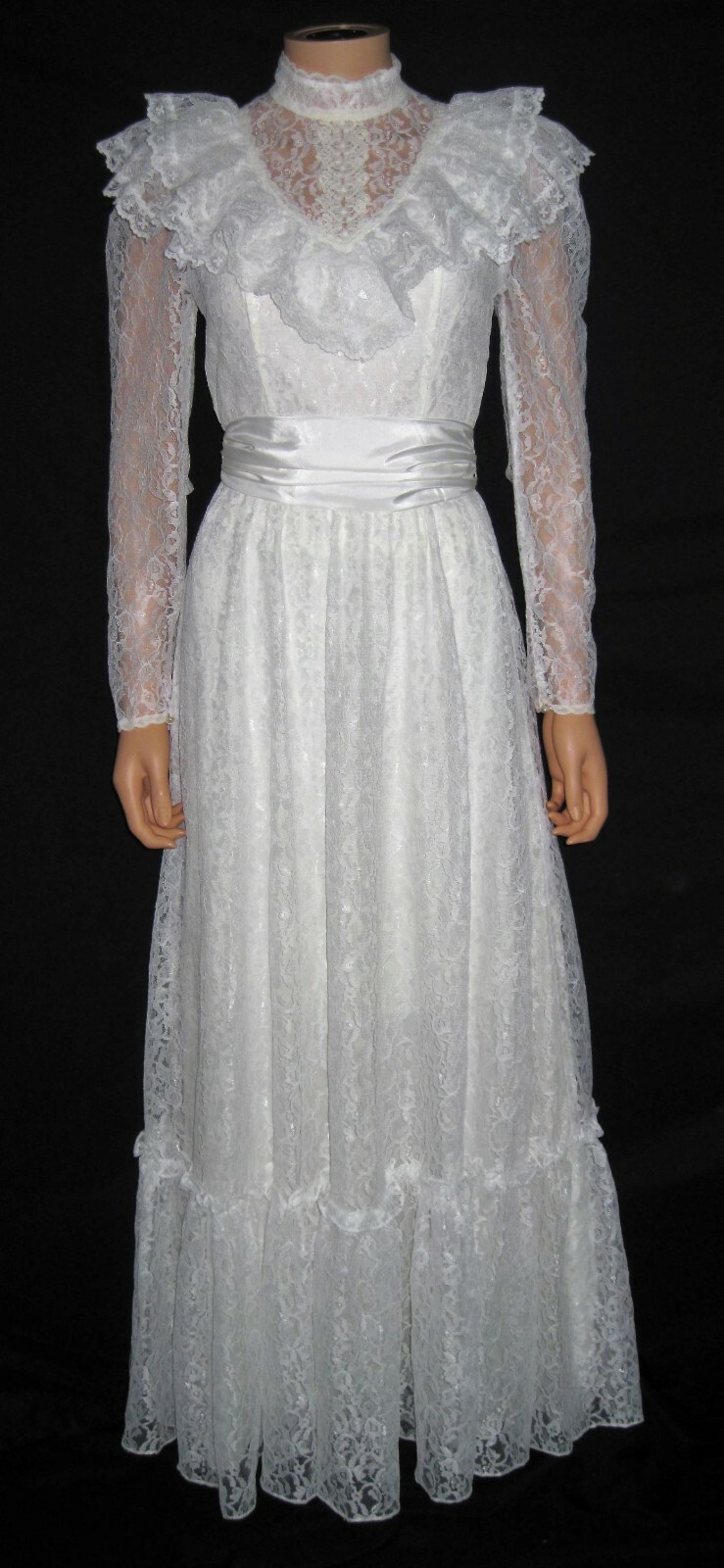 VINTAGE PRARIE MAXI DRESS STYLE CANDI JONES CALIFORNIA