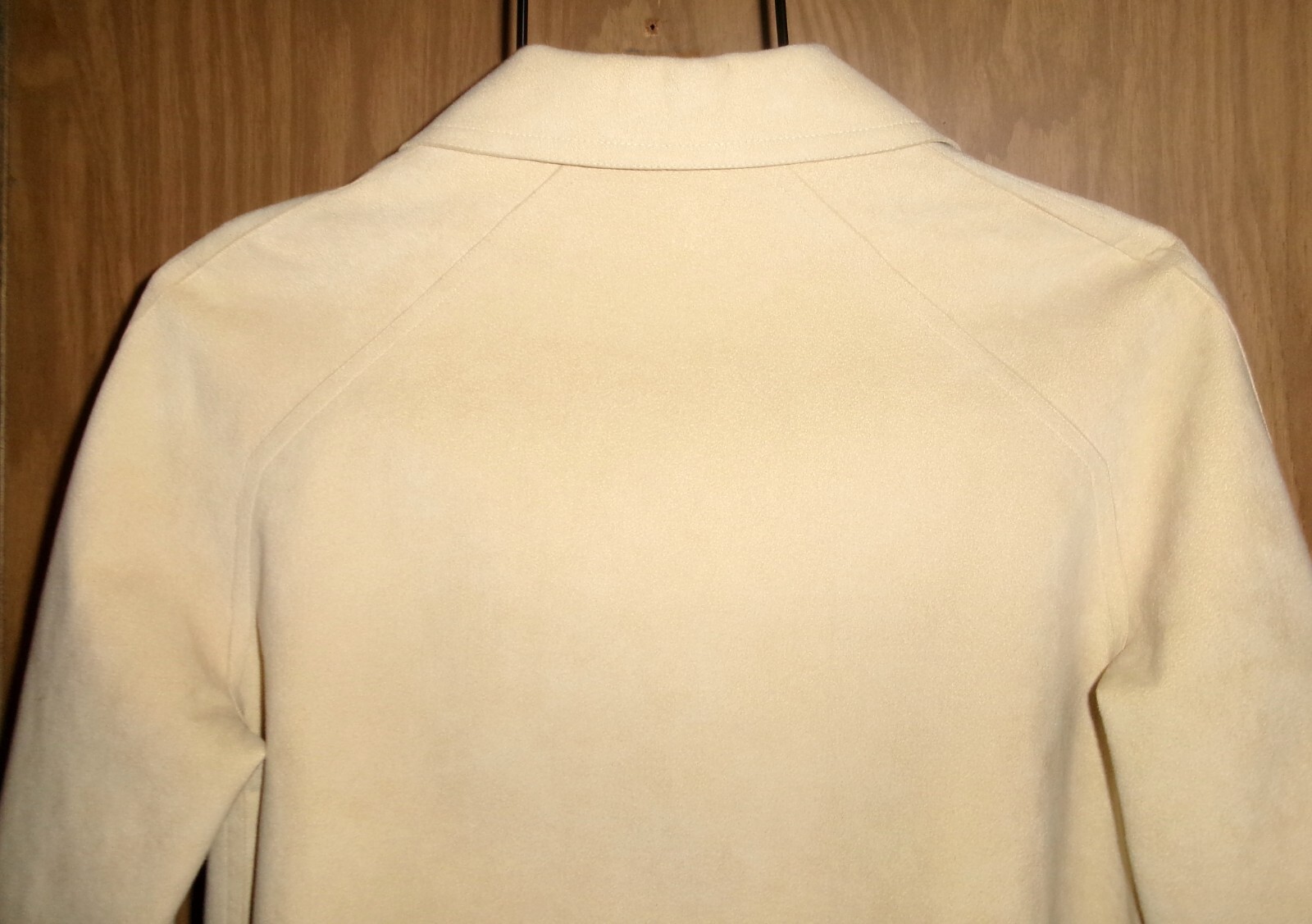 Vintage Light Tan Ultra Suede GINO ROSSI FOR WILSON Coat-Medium