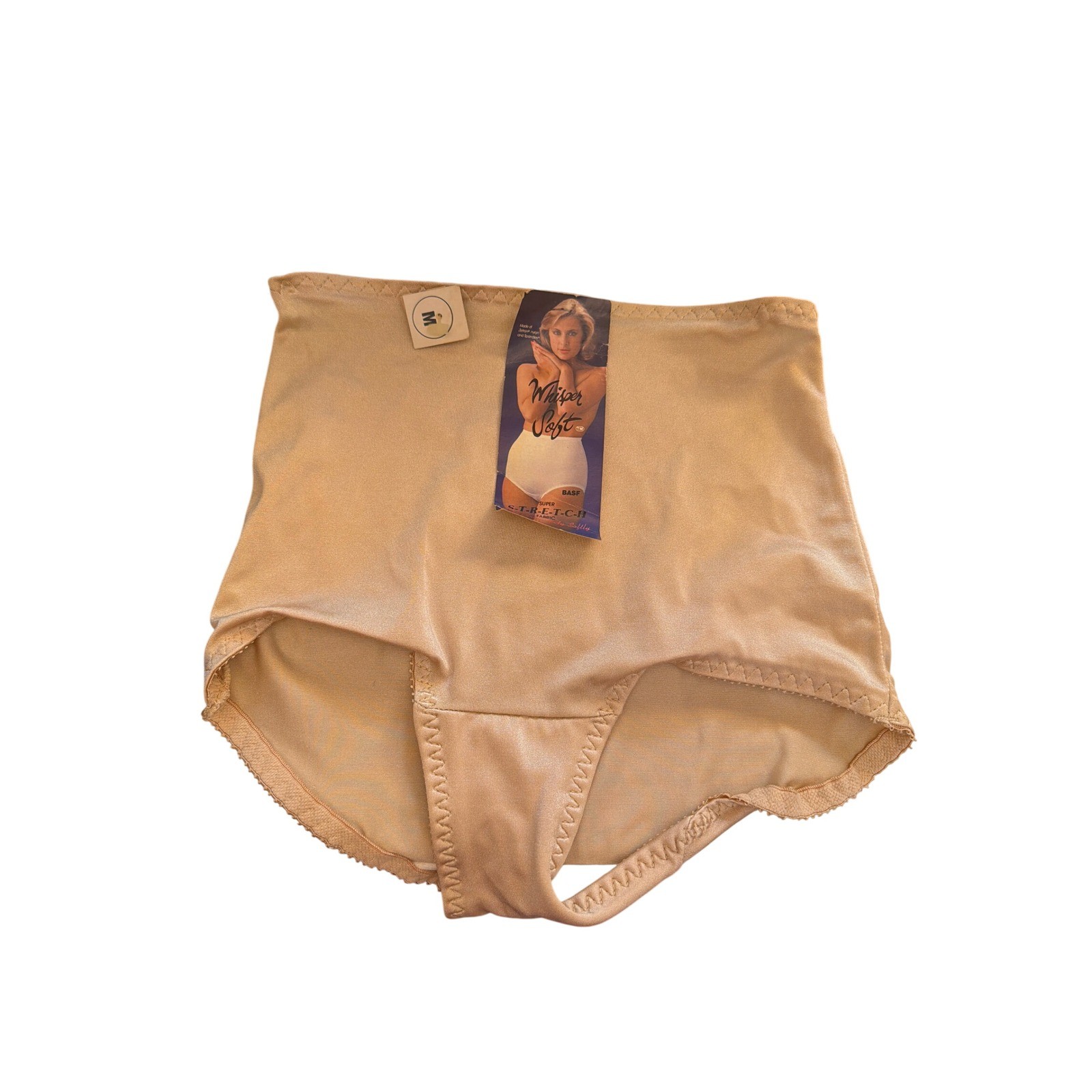 Vintage Whisper Soft Control Brief Panty Retro Shapewear Pinup Foundation Wear