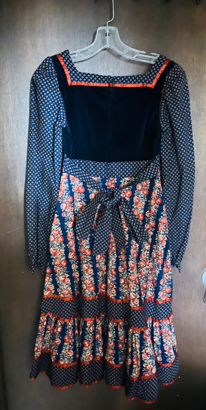 Vintage Gunne Sax Jessica McClintock Dress 1970’s San Fran Very Good+ Condition
