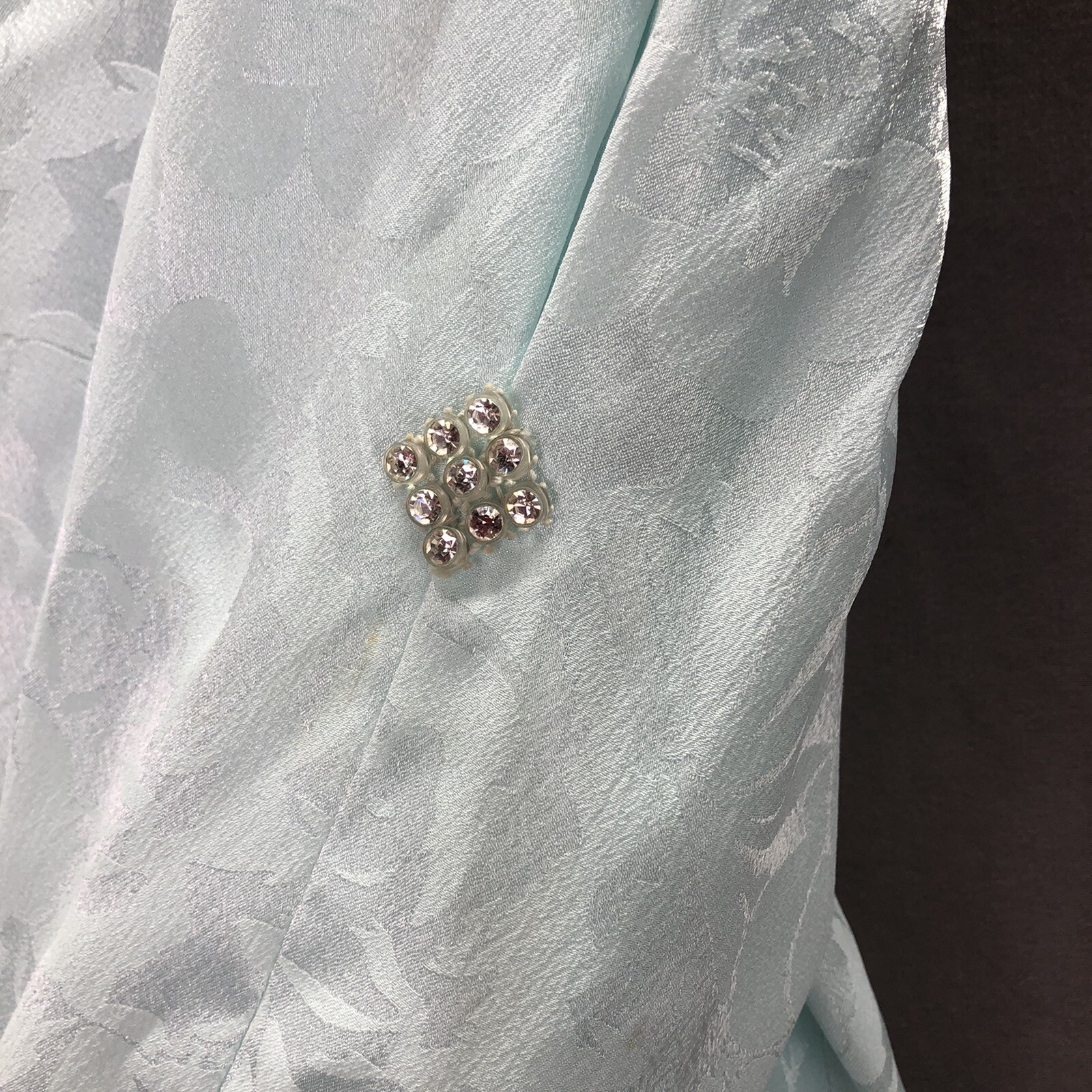 VINTAGE MICHAEL MARCELLA LTD BARBARA CHODOS PALE BLUE FANCY DRESS SIZE 12