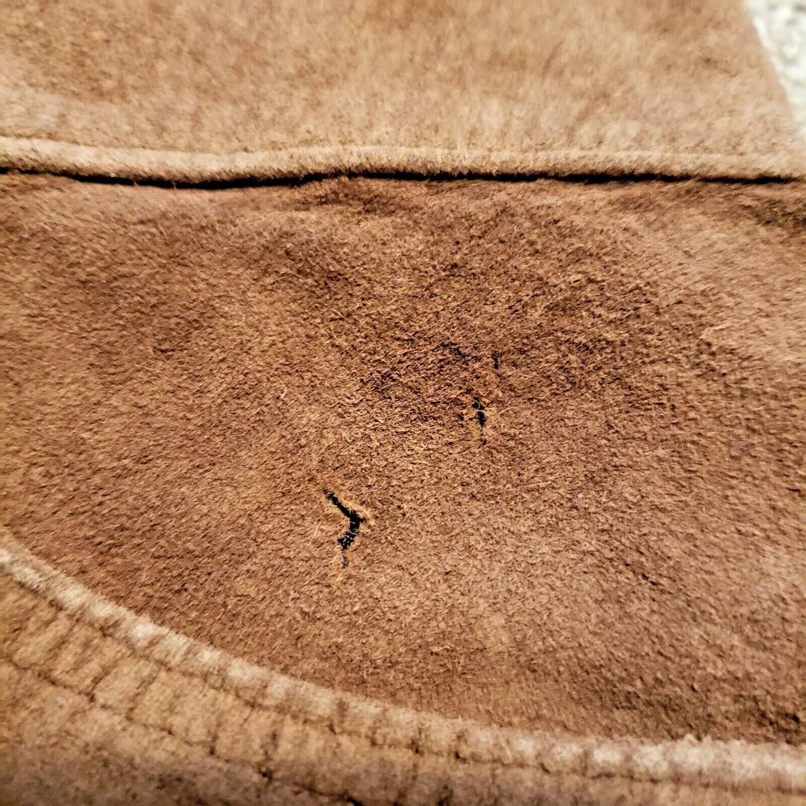 Jay Jacobs Suede Skirt Vintage Brown | Women’s 9 Suede Made in Canada Casual