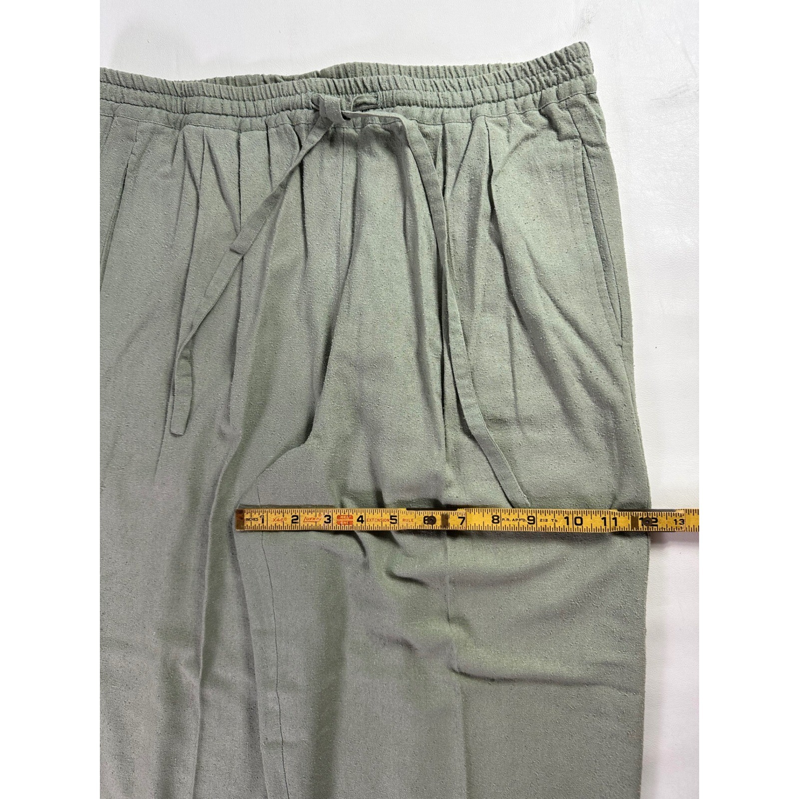 Selene Sport Sage Green 100% Silk 2-Piece Tracksuit Bomber Jacket Pants Set XL