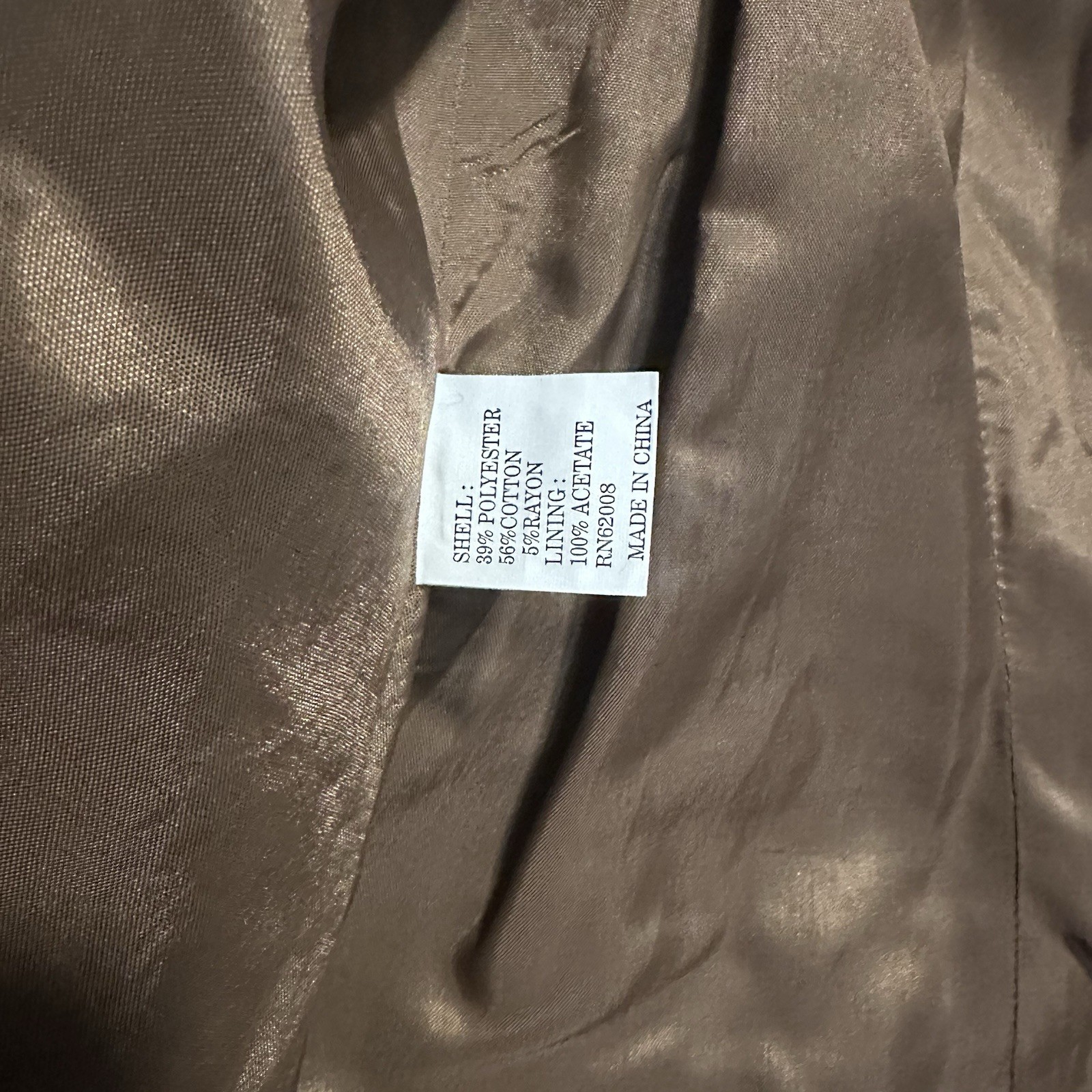 Vintage INSIGHT Patterned Blazer Size 10 Structured Career Jacket