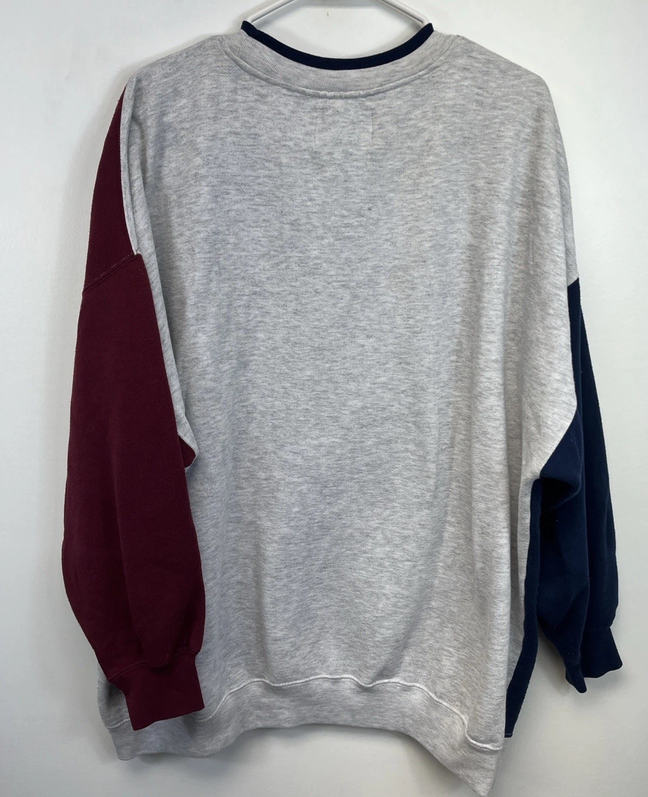 Vintage Express Jeans Sweatshirt Embroidered Logo Authentic Distressed Big L