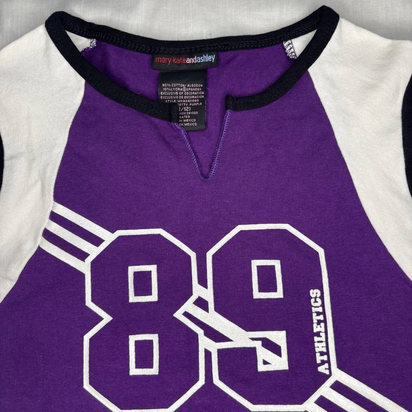 RARE Vintage Mary Kate & Ashley Olson Vintage Purple Tank Top 87 Size 10/12