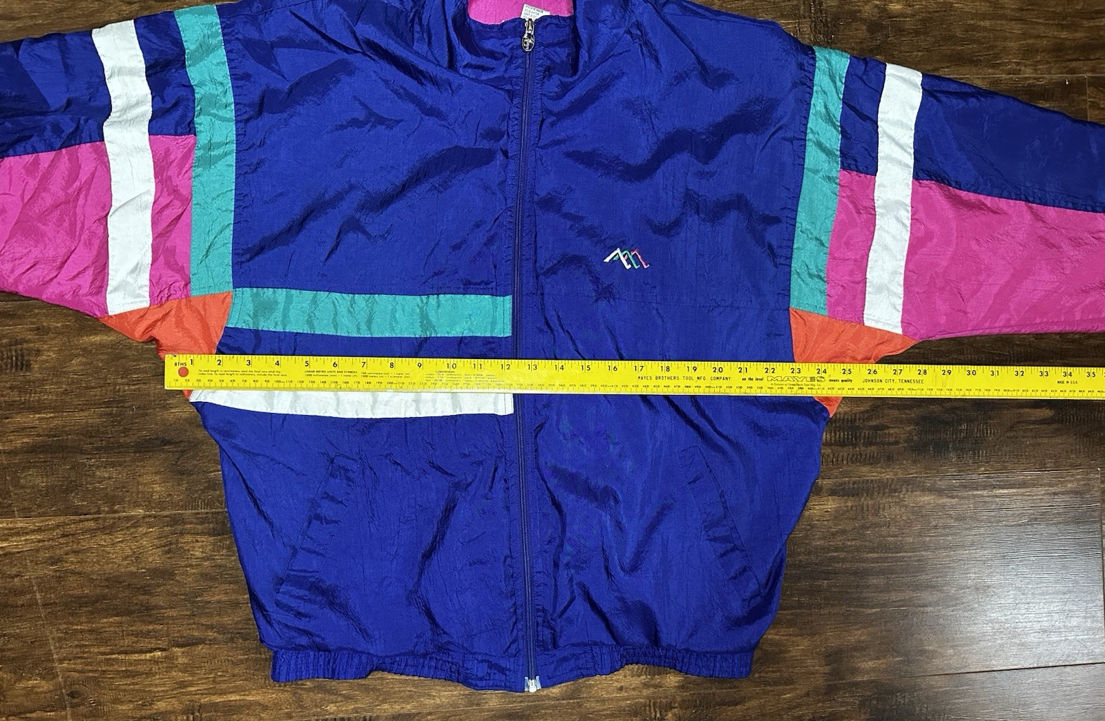 VTG Vintage 80s Windbreaker Jacket Lavon by Cheerful Corp M Original Retro 90s