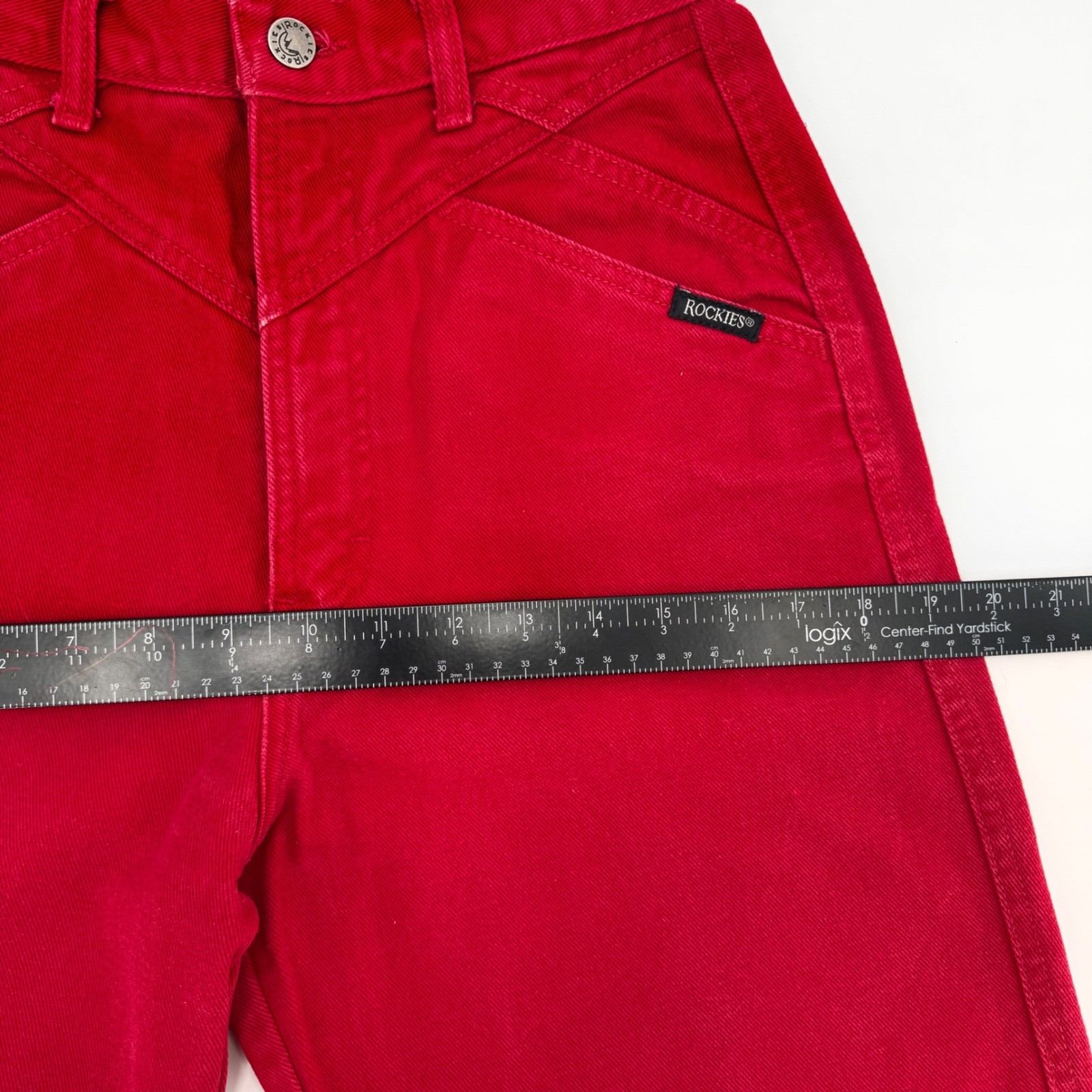 Rocky Mountain Clothing Co Jeans Women 28/7 Red High Waisted Western Cotton