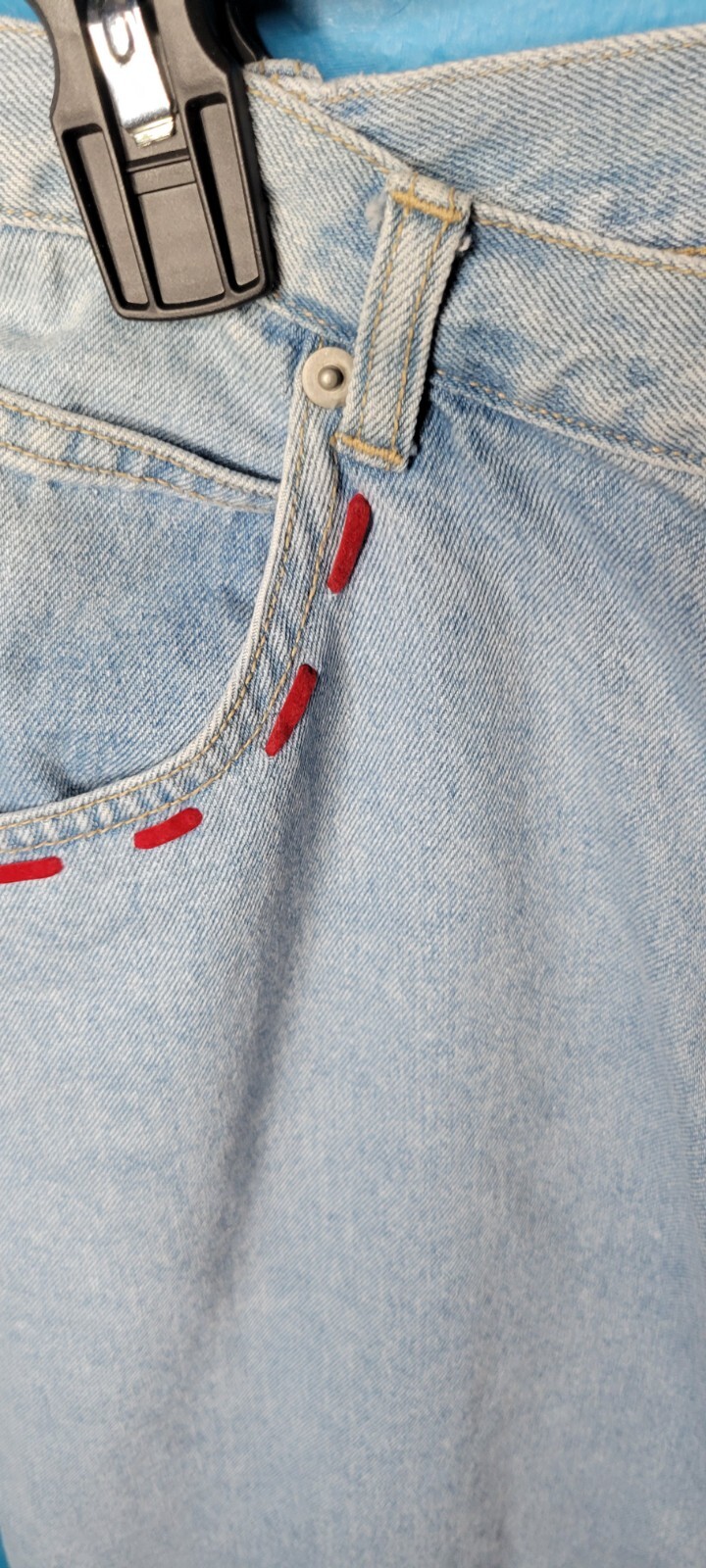 Vintage 80s 90s Cervelle Denim Western Skirt Size Large