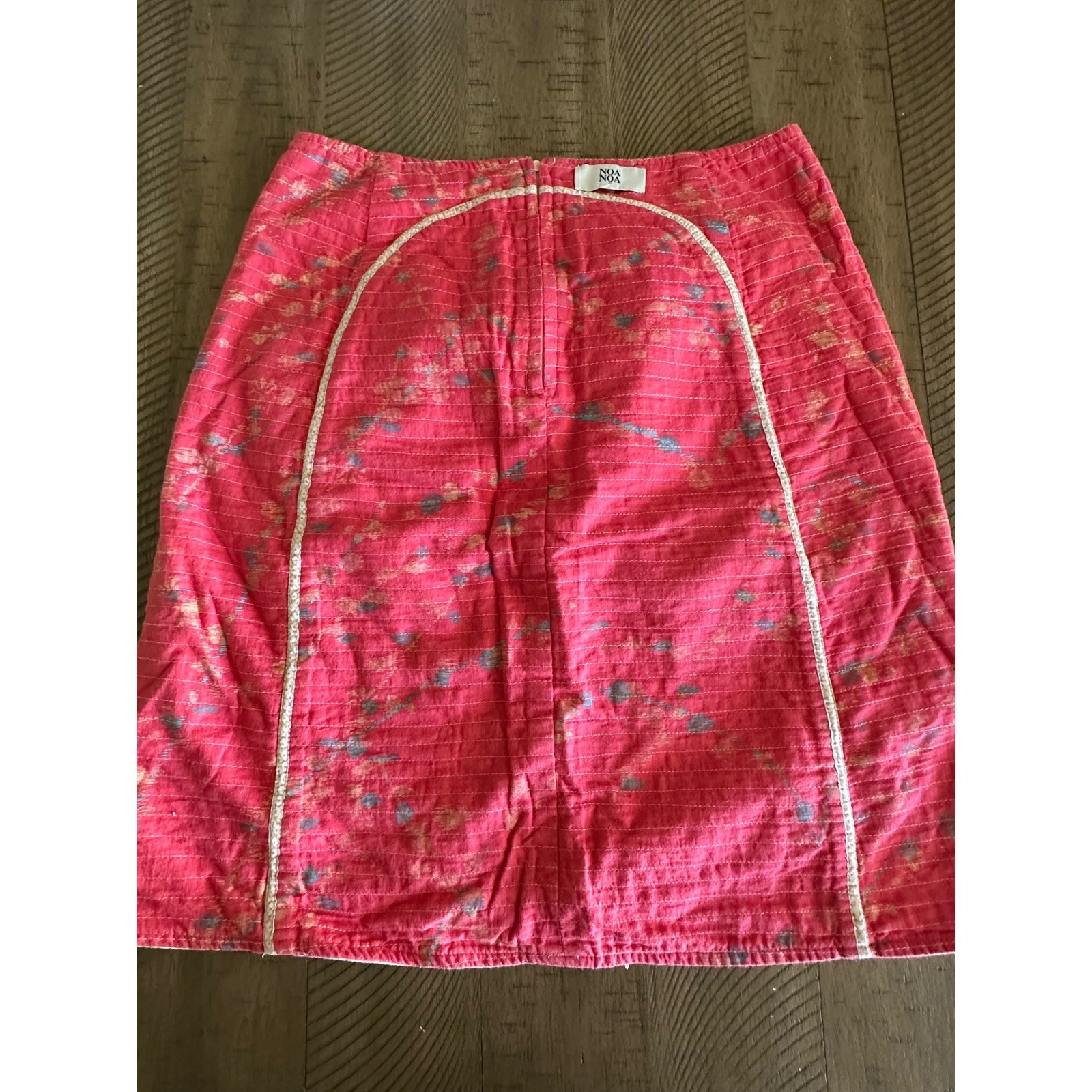 REVERSIBLE Noa Noa Quilted Cotton Skirt – Boho Cottagecore