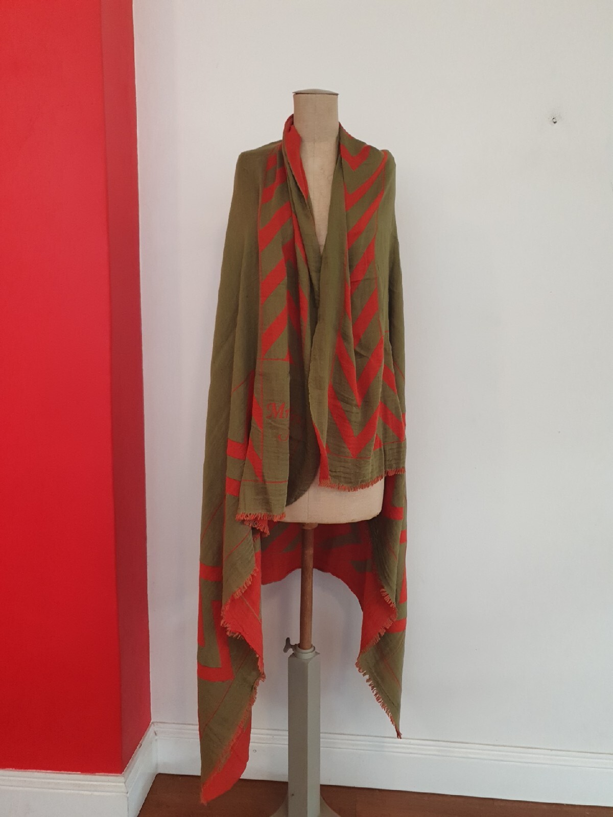 Vintage MR & MRS FURS Stole Scarf Wrap Throw Over RARITY Collectors Item