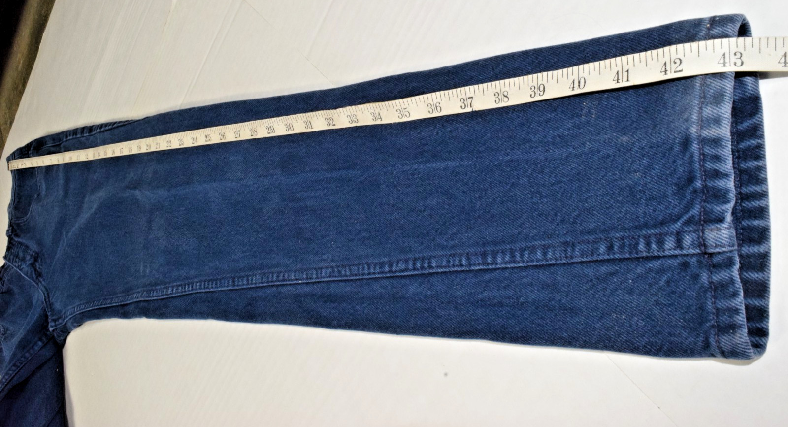 VTG Guess Jeans G Marciano 25 x 32 80s Navy Blue Wash High Waist Taper Made USA
