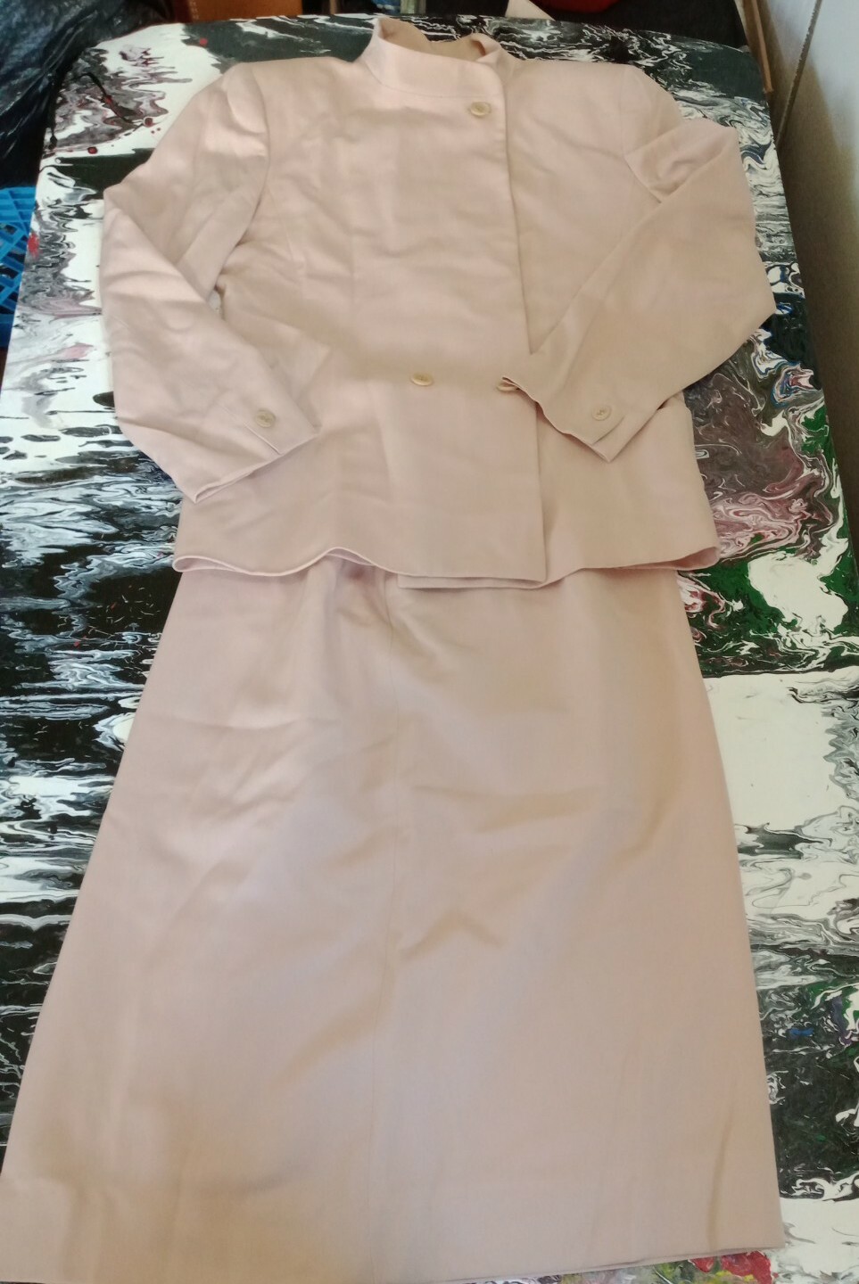 Lot Of 6 Vintage Skirt Pant Suits Saville Emanuel Valerie Stevens (M33)