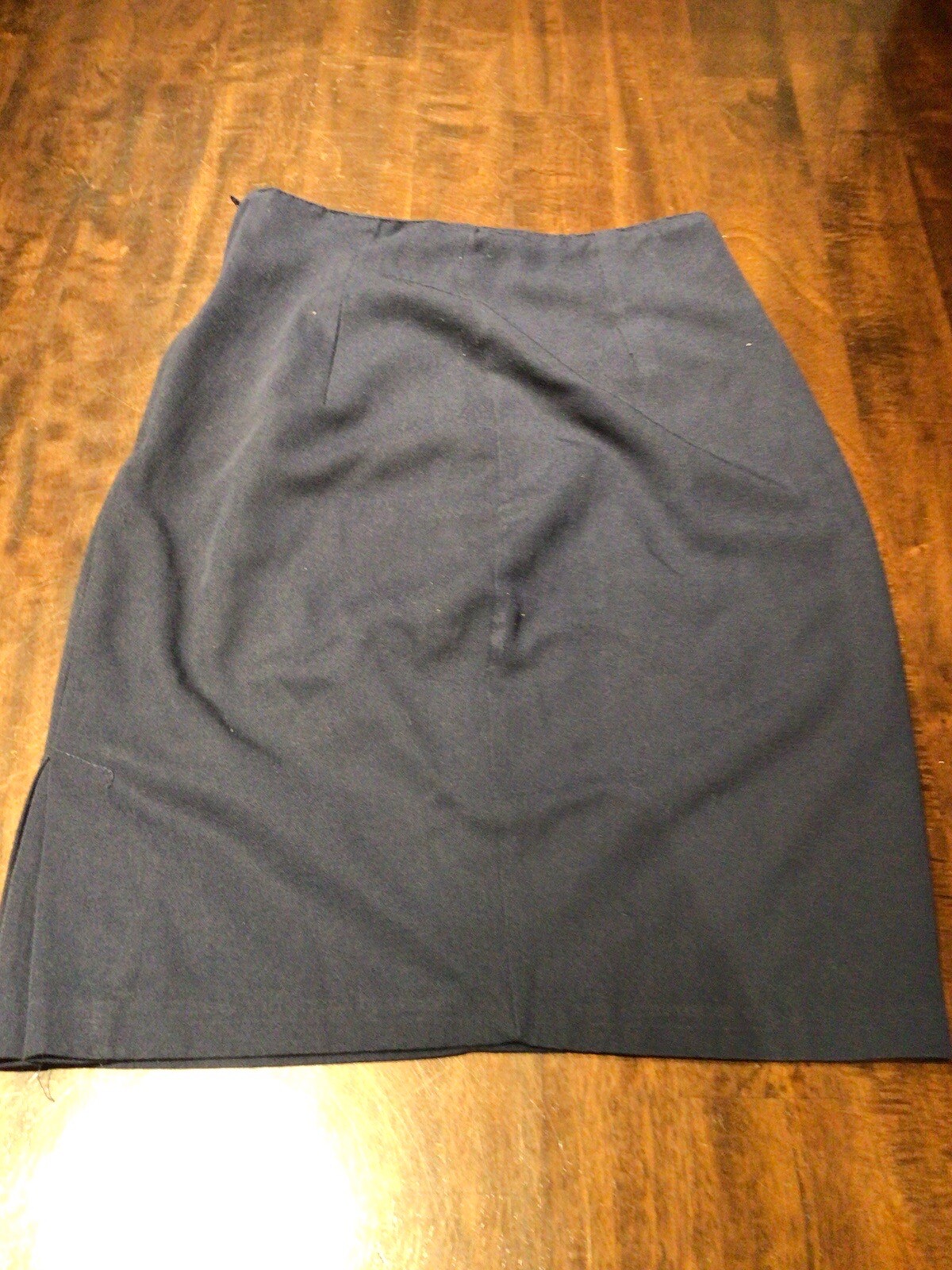 Vintage Clothes Circuit Size 7 Blue Cotton Skirt