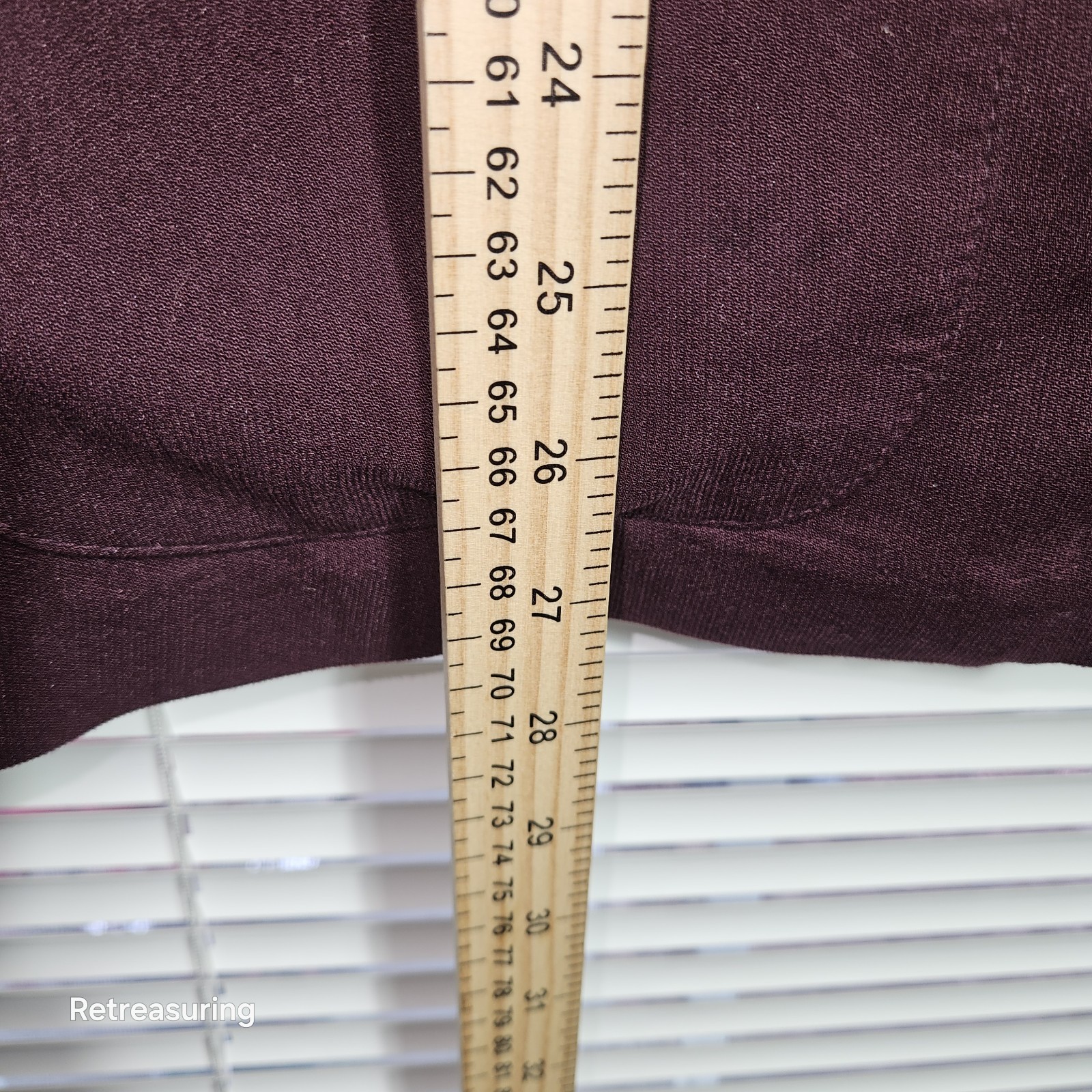 Vintage 1980’s Carol Anderson Petites Women’s 8 Maroon Tunic Vest Made in U.S.A.