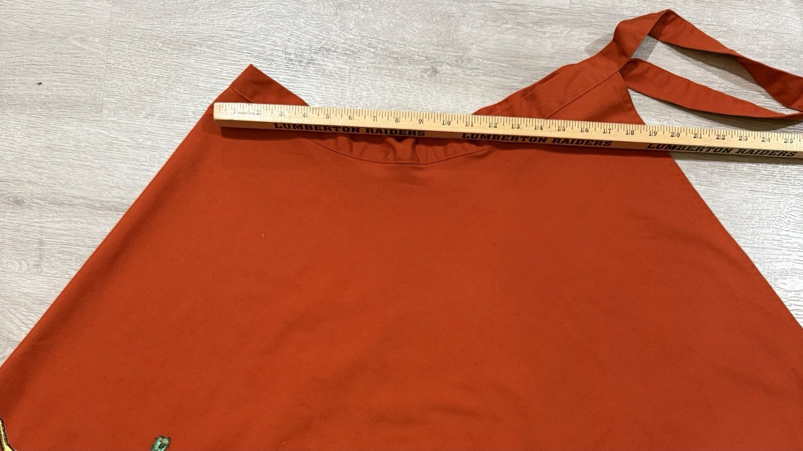 VTG 1970’s Shirley Gadol Co Wrap Skirt Orange Western Embroidered Steer Cactus