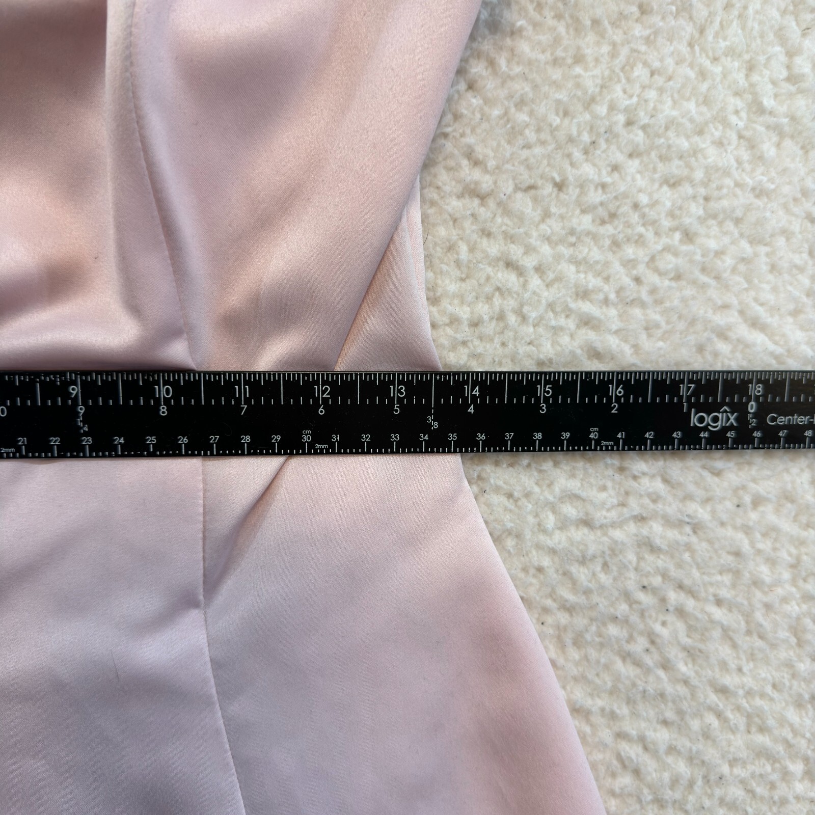 90s Y2K Vintage Strapless Prom Formal Dress 9 10 L Large Pink Fairy Coquette