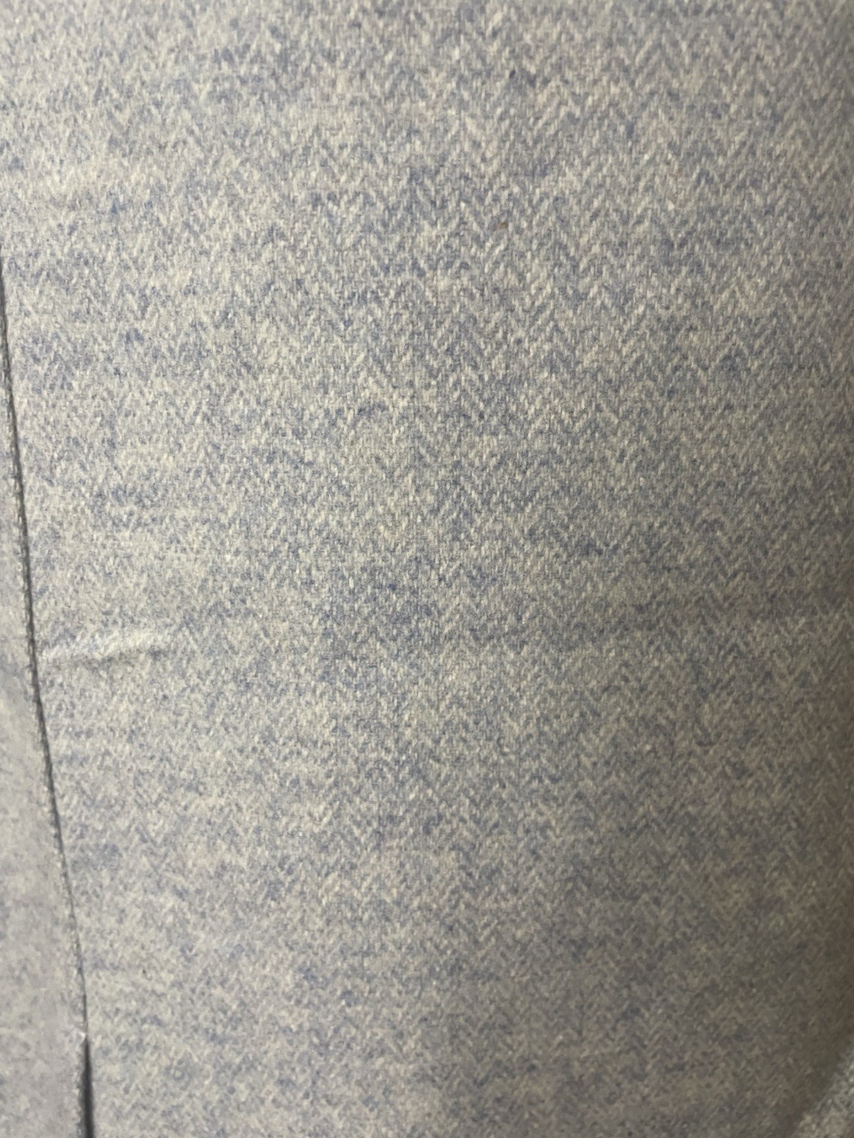 Vintage Orvis Y2k 90’s Skirt Tweed Wool Silk Size 6 Blue Classic Academic Work