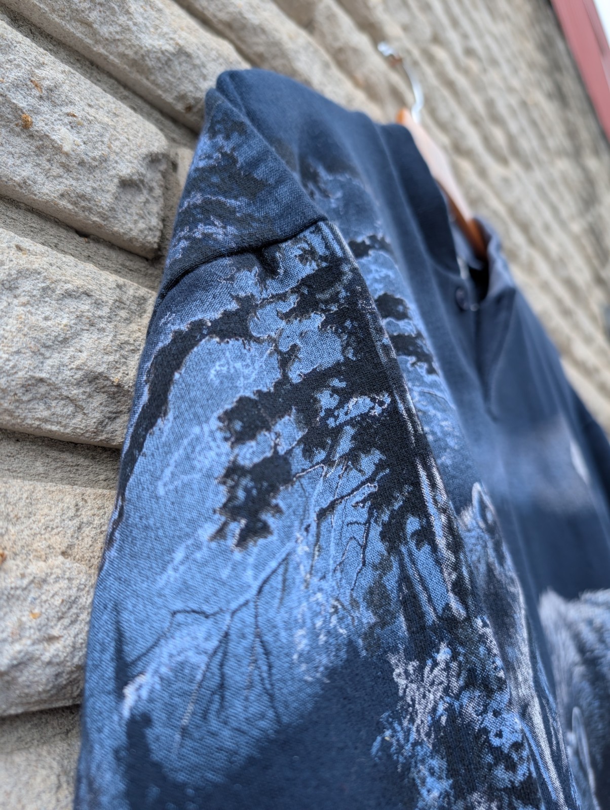 90s Wolves Wolf Sweatshirt Vtg Full Moon Art Unlimited Sportsware Women’s Large