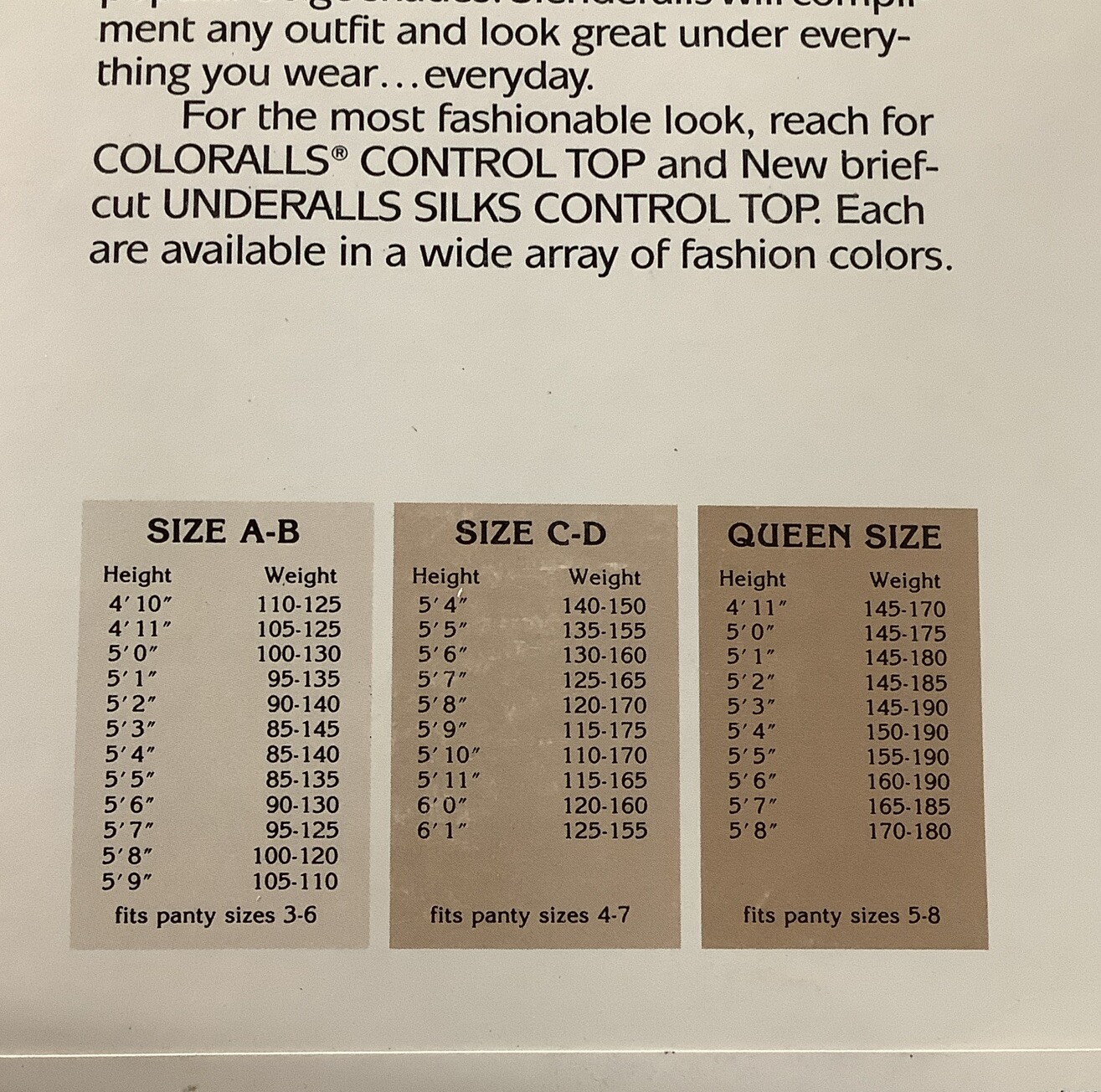 Slenderalls Underalls Pantyhose Sandalfoot Lot Of 3 ~ 2- Taupe 1 Beige Queen NOS