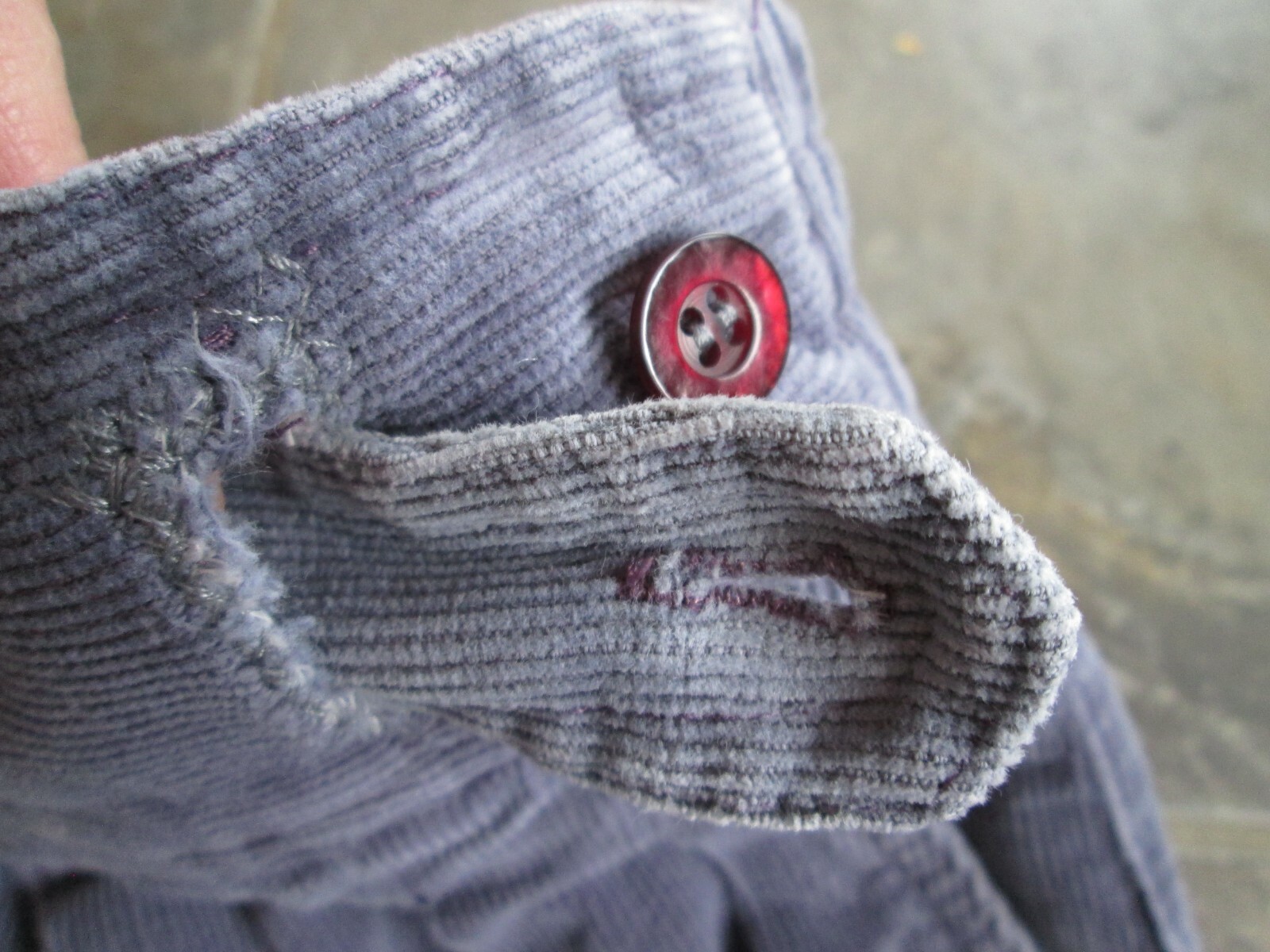 VTG Happy Legs Mom Pants 26×26 5 Ankle Pleated Corduroy Purple High Parachute