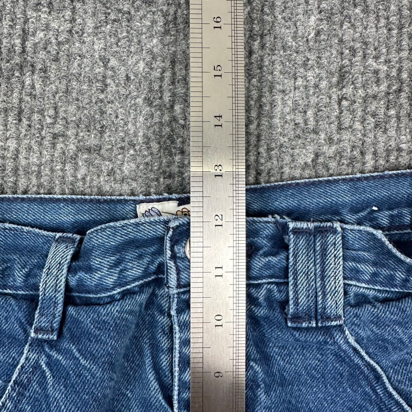Vintage 80s Sasson High Waist Jeans Womens 27 Blue Tapered Mom Jean Retro Denim