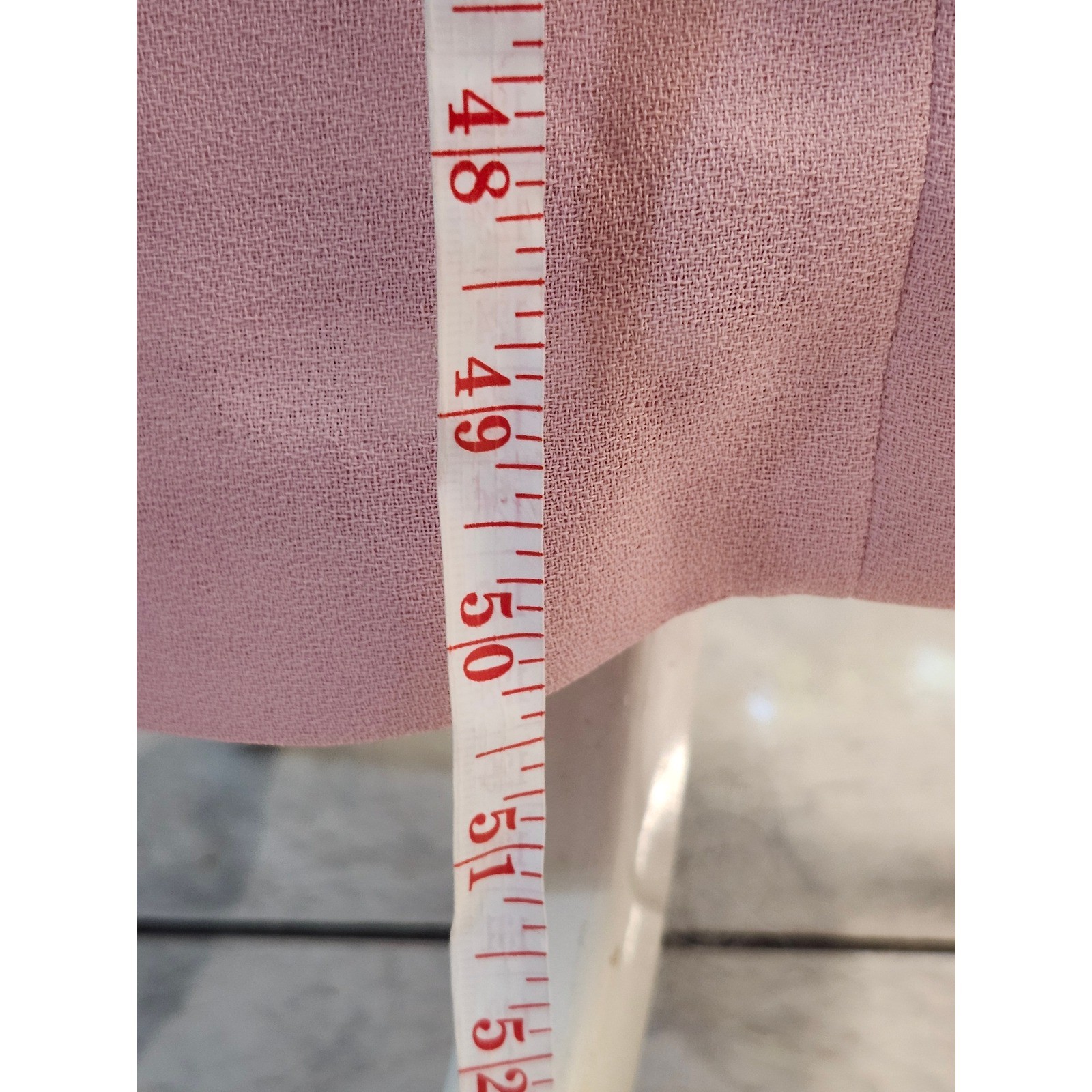 Vintage Maggy London Blush Pink Maxi Dress Size 8 Button Front Romantic Formal