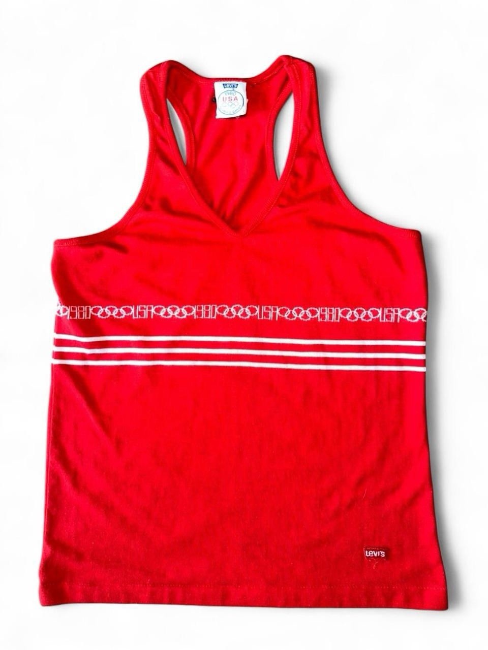 🇺🇸 RARE 1980 Levi’s USA Olympic Games Tank Top 🇺🇸