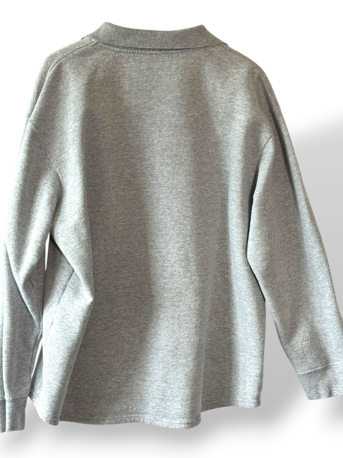 Sunbelt Heather Gray Cotton Blend Vintage Button-Up Shirt – XL
