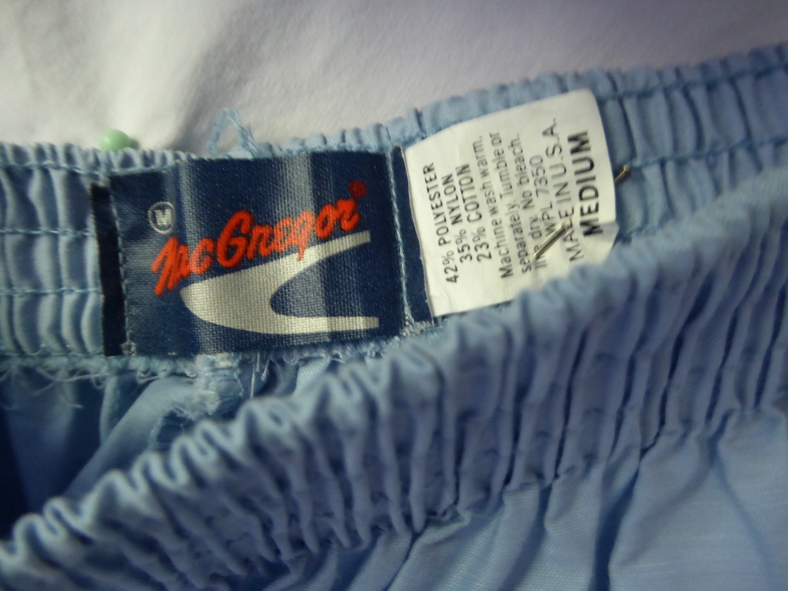 80s McGregor Jogging Suit Sweat Pants+ Jacket 1986 USA Med Women Zip Off Sleeves