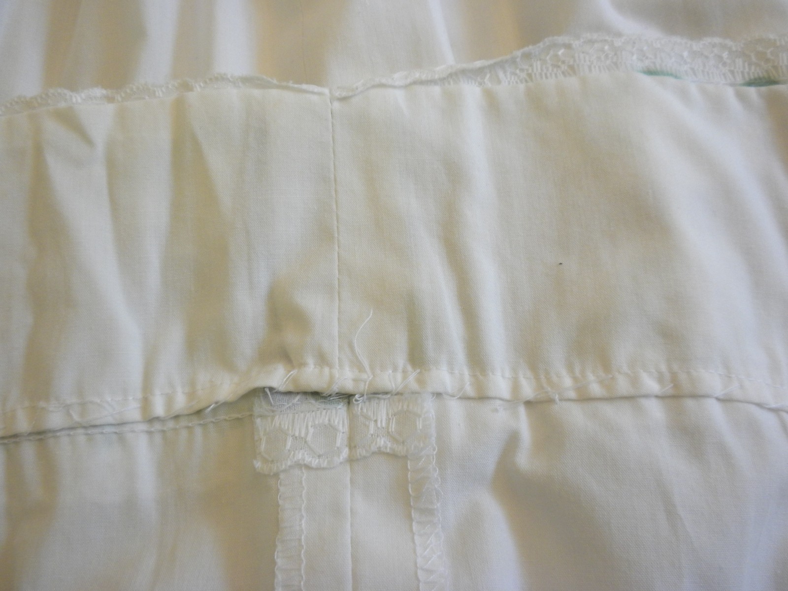 VTG Gunne Sax Sailor White Collar Dress Prairie Cottage 11 Jessica McClintock