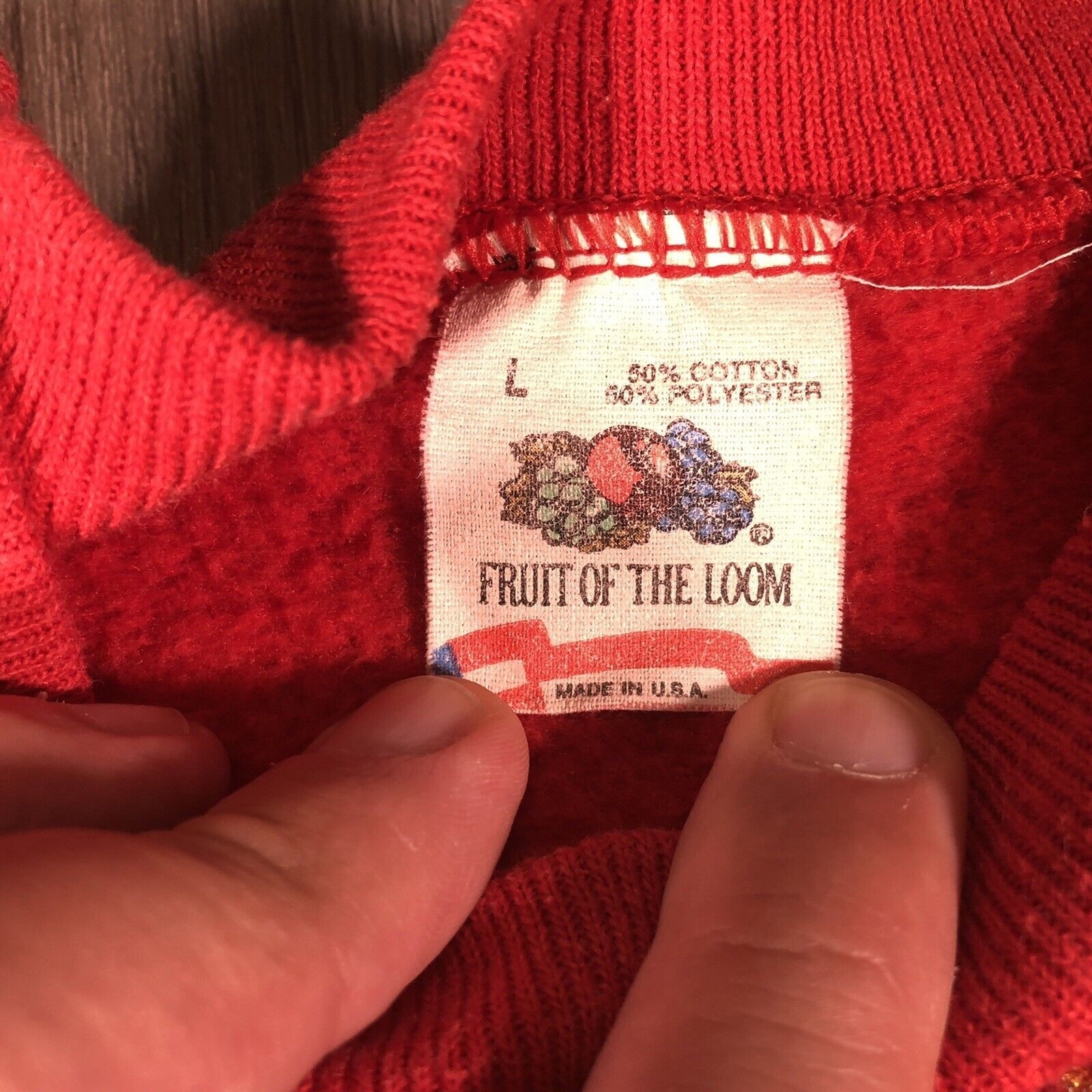 vintage Sweater Red Size Large royal princess Cruise Ship Sweatshirt Women’s Kid