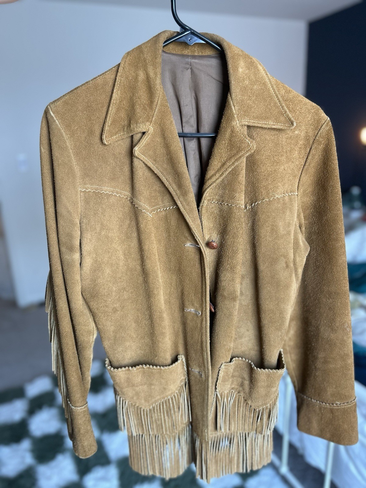Trego’s Western Vintage Fringe Jacket