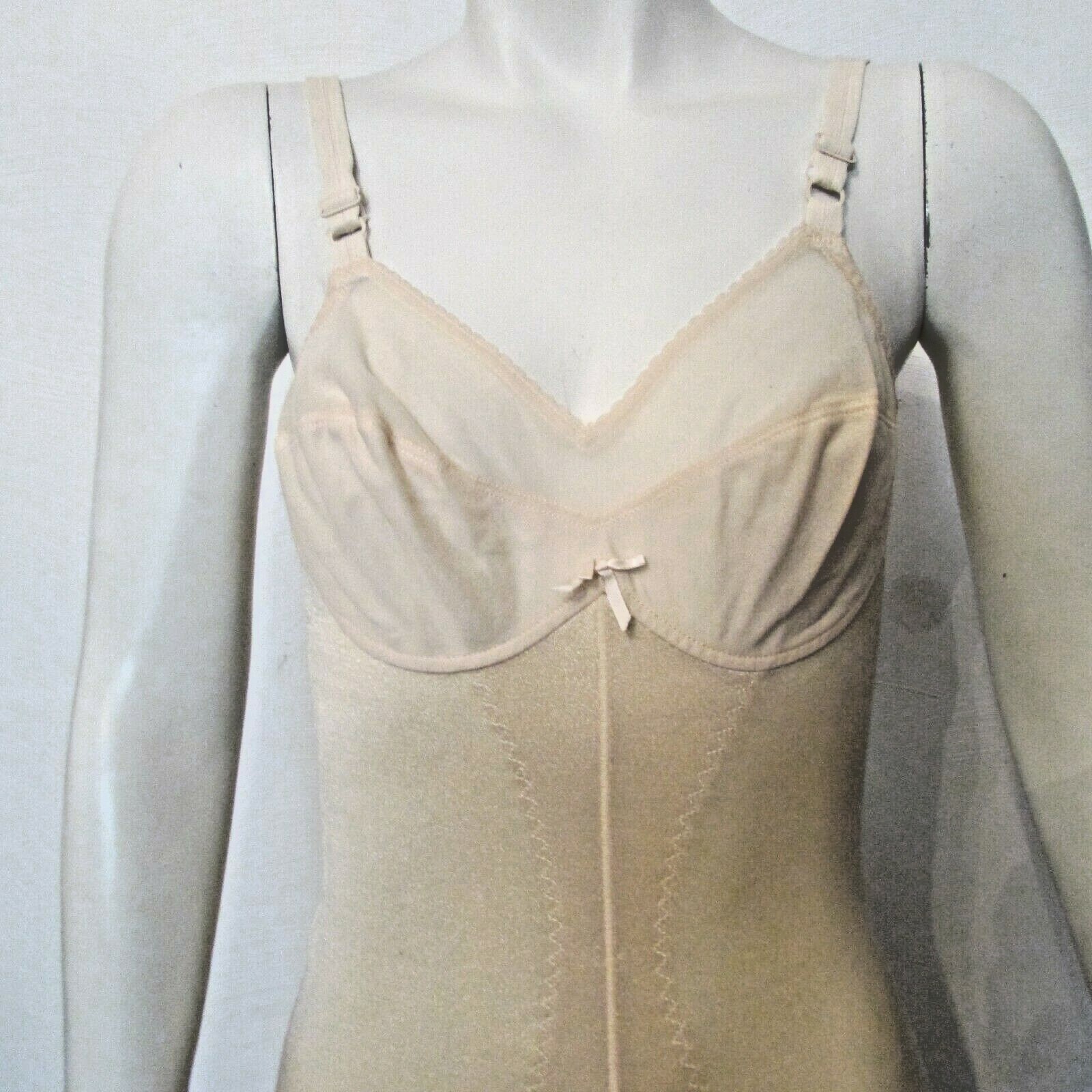 Born Free Promise Poirette 547B All-In-One Corset Girdle 36 Bodysuit Shape Wear