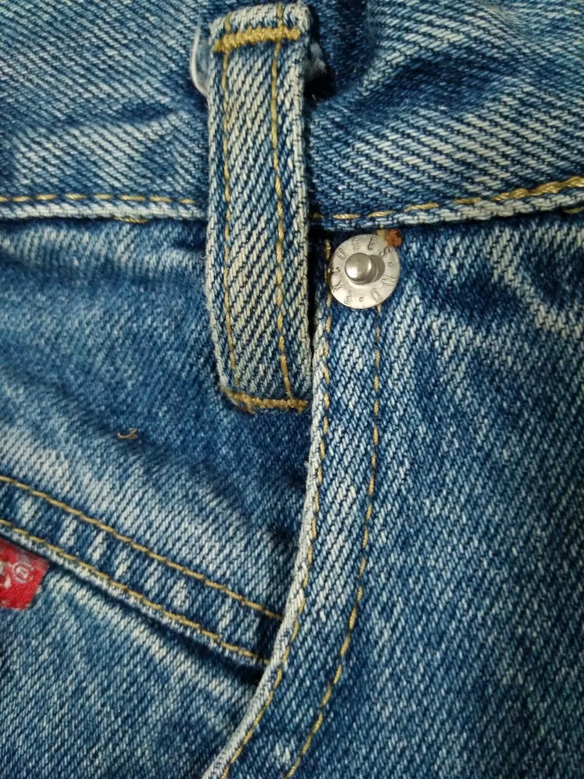Vintage 80s 90s No Excuses Denim Jeans High Rise Waist Straight Size 3/4