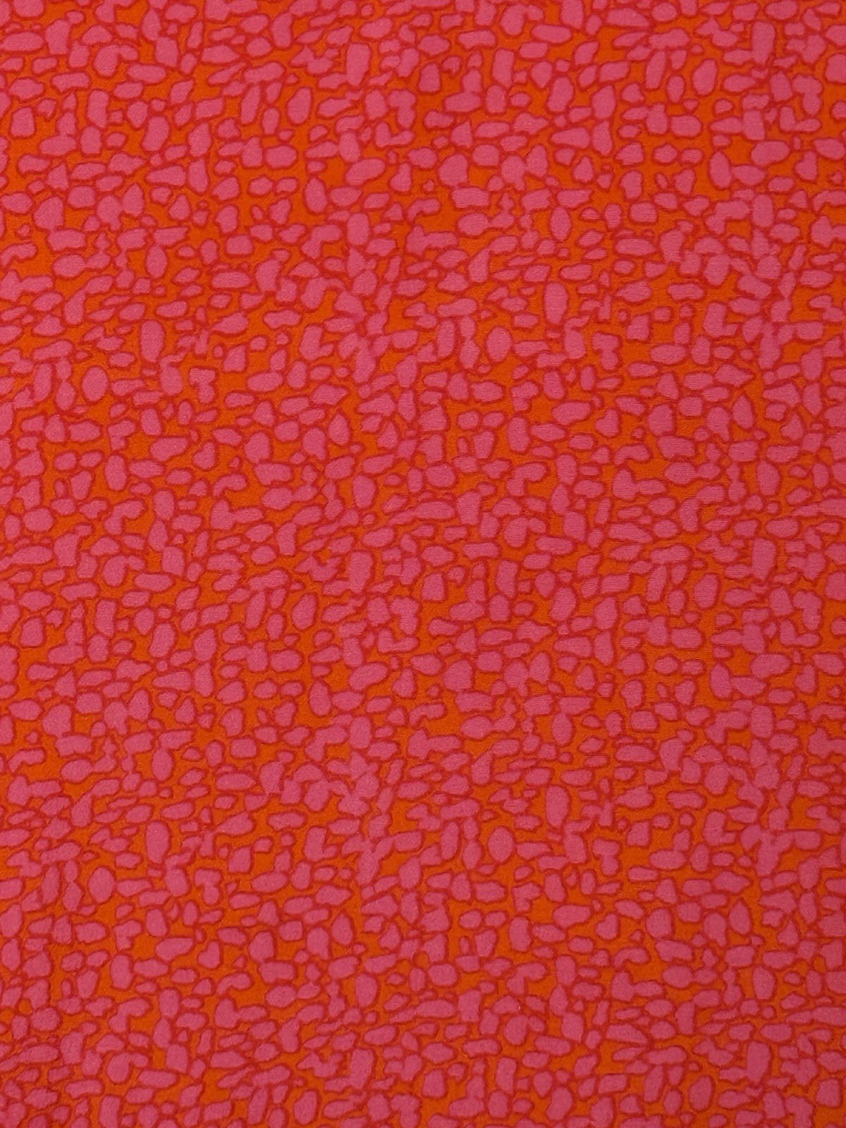 David Hayes Silk Nieman Marcus Hot pink & Orange Cheeta Sheath dress 90s sz 1