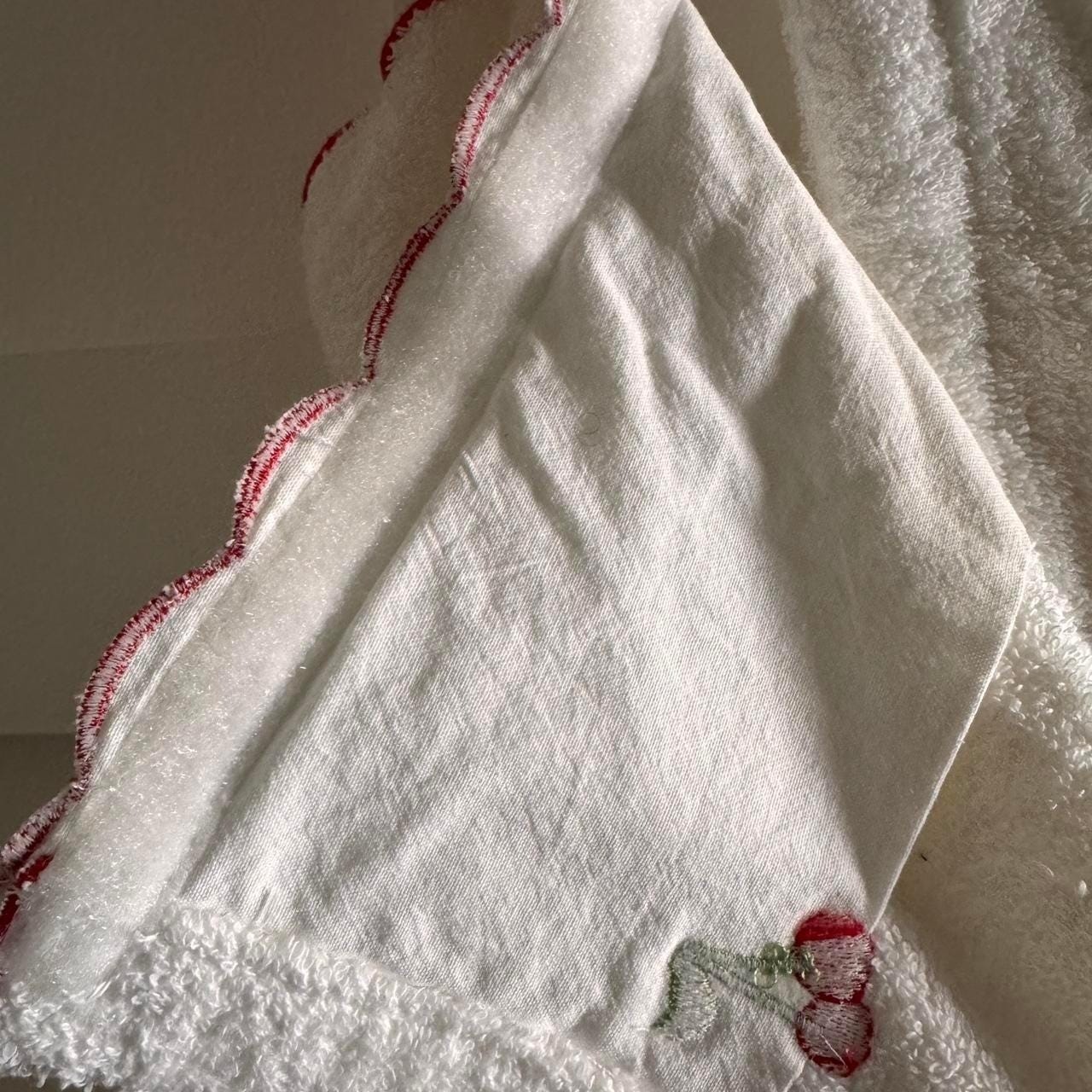Vintage Y2K Charter Club White 100% Cotton Spa Wrap Towel & Matching Headband